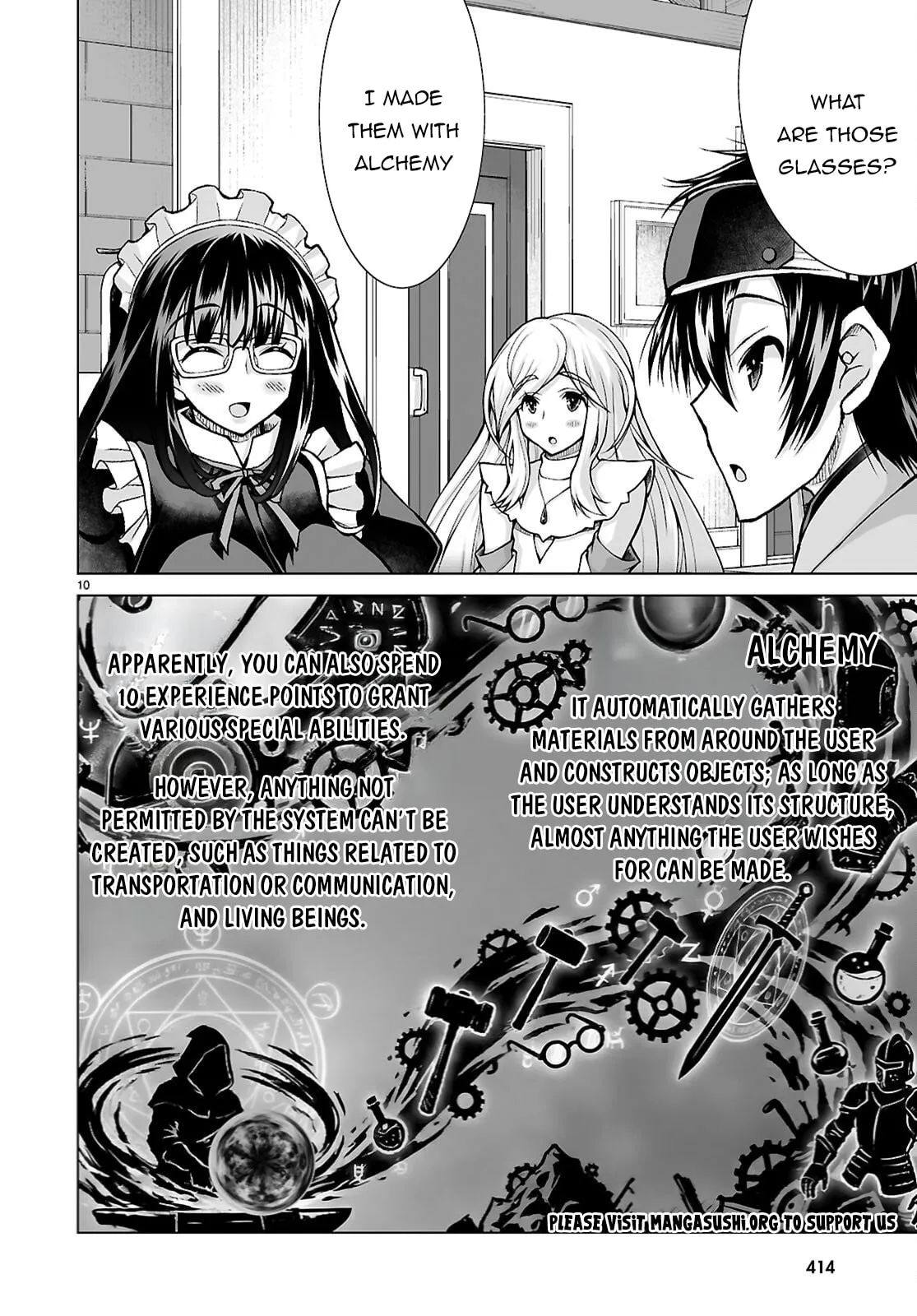 Isekai ni Shoukan Saretan da kedo, Nandemo Kireteshimau Kennou o Te ni Ireta no de Easy Mode deshita. Chapter 22 page 10 - 