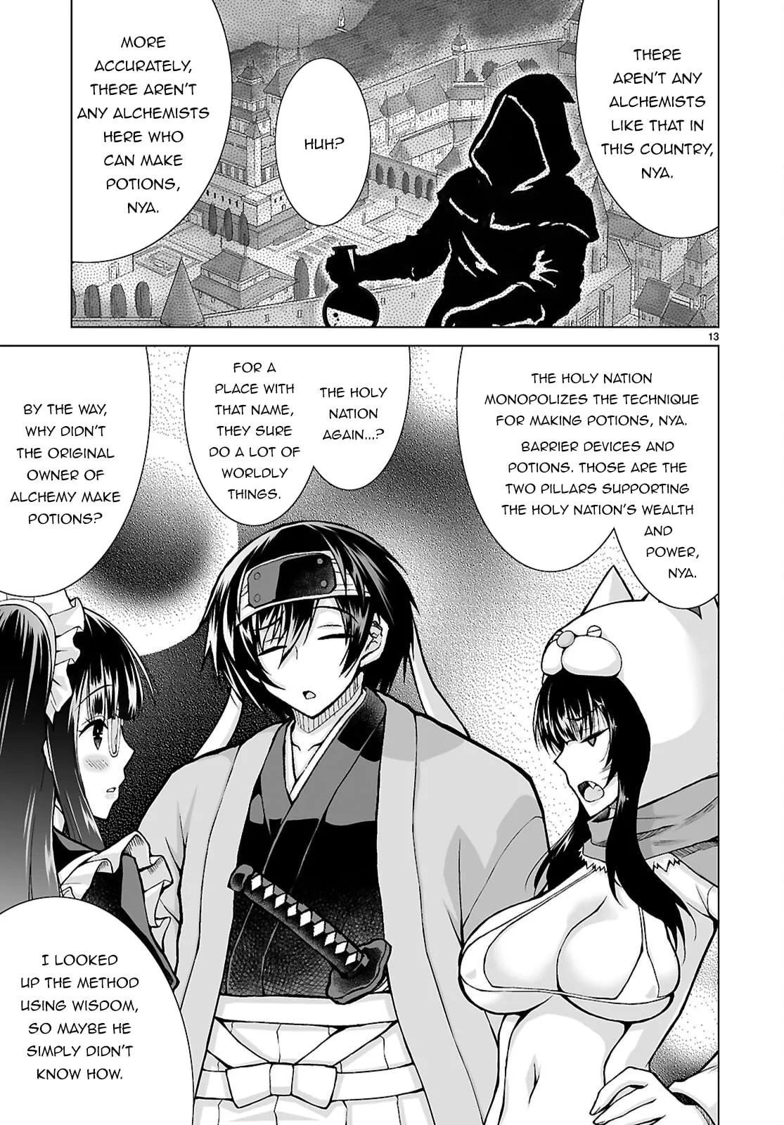Isekai ni Shoukan Saretan da kedo, Nandemo Kireteshimau Kennou o Te ni Ireta no de Easy Mode deshita. Chapter 23 page 13 - 