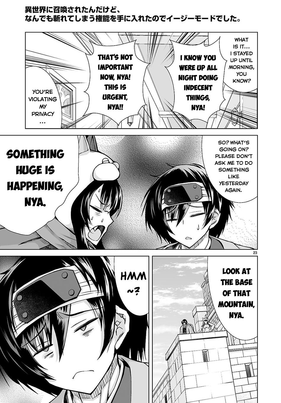 Isekai ni Shoukan Saretan Dakedo, Nandemo Kireteshimau Kennou o Teni Ireta node Easy Mode Deshita. Chapter 11 page 24 - 