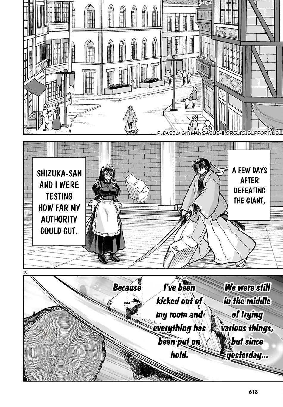 Isekai ni Shoukan Saretan Dakedo, Nandemo Kireteshimau Kennou o Teni Ireta node Easy Mode Deshita. Chapter 12 page 19 - 
