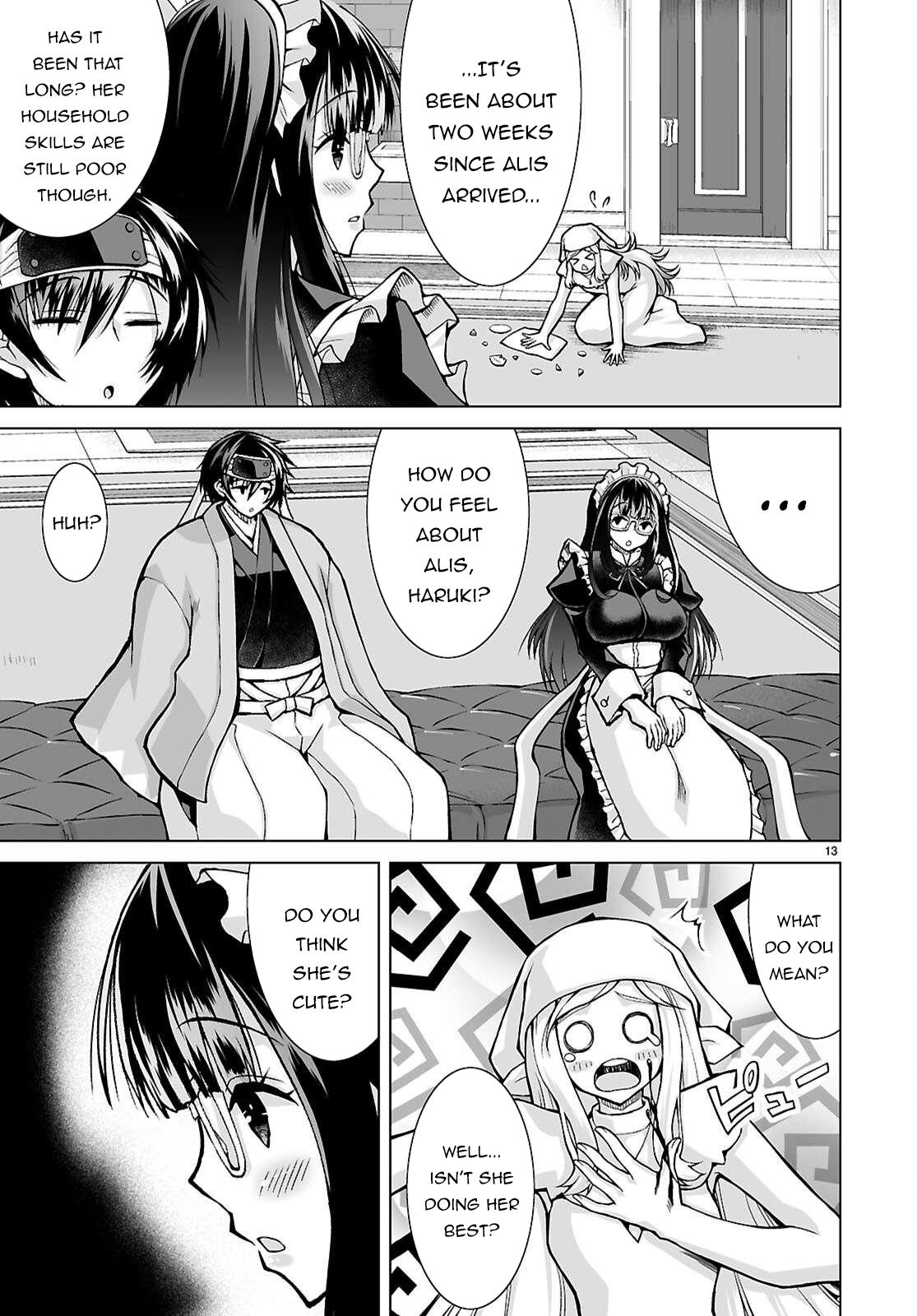 Isekai ni Shoukan Saretan Dakedo, Nandemo Kireteshimau Kennou o Teni Ireta node Easy Mode Deshita. Chapter 15 page 13 - 