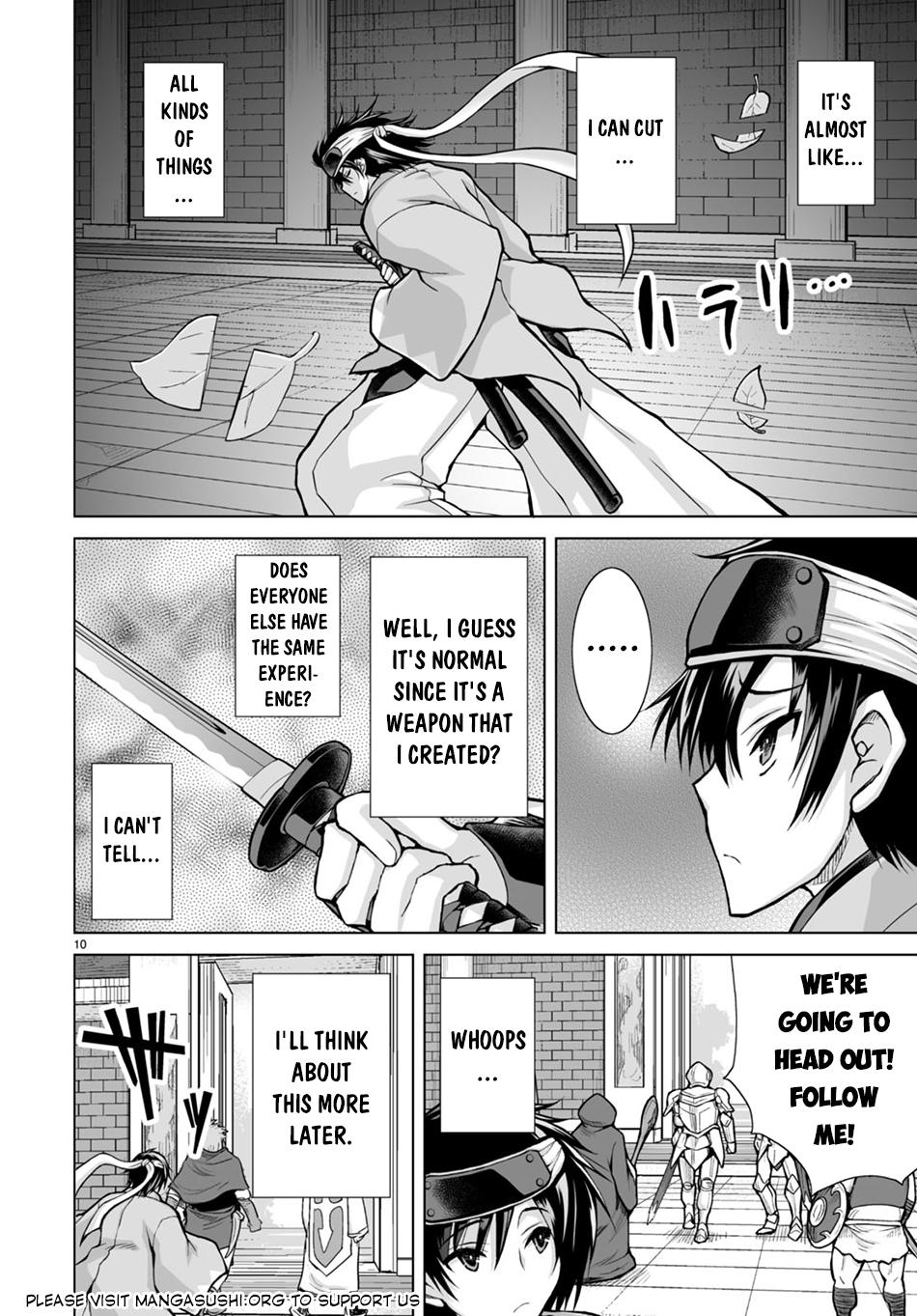 Isekai ni Shoukan Saretan Dakedo, Nandemo Kireteshimau Kennou o Teni Ireta node Easy Mode Deshita. Chapter 2 page 11 - 