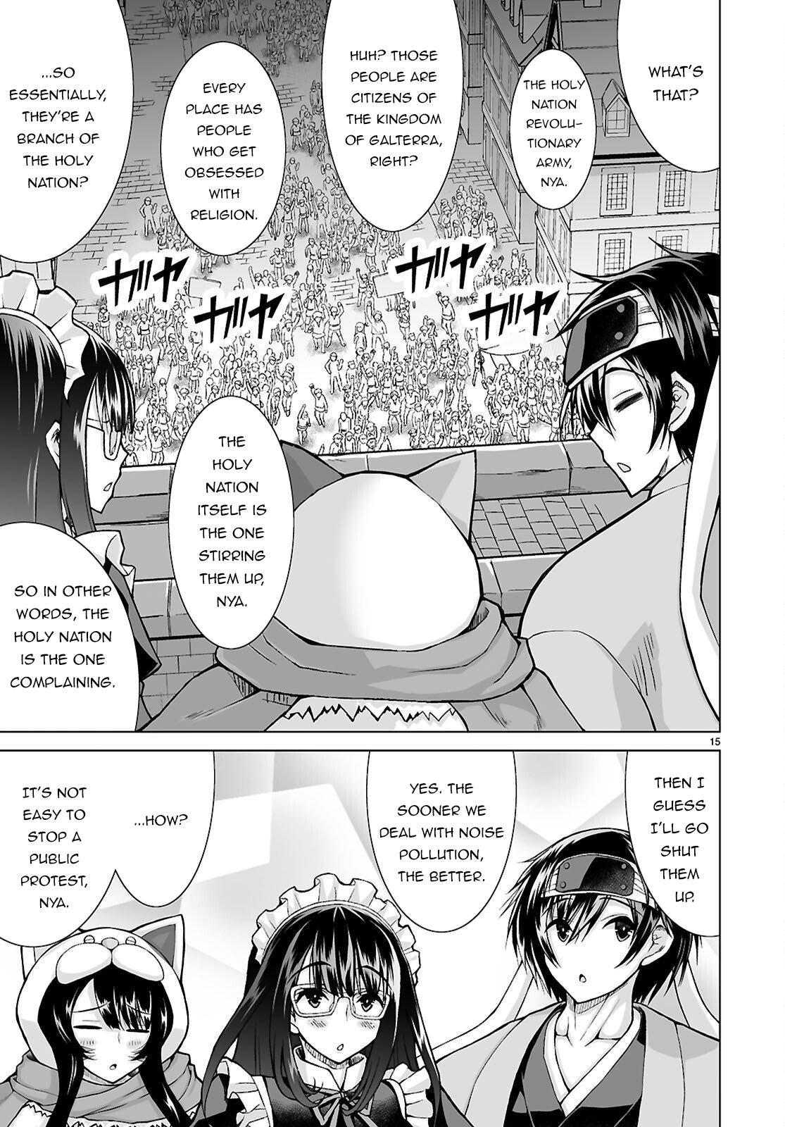 Isekai ni Shoukan Saretan Dakedo, Nandemo Kireteshimau Kennou o Teni Ireta node Easy Mode Deshita. Chapter 23 page 15 - 