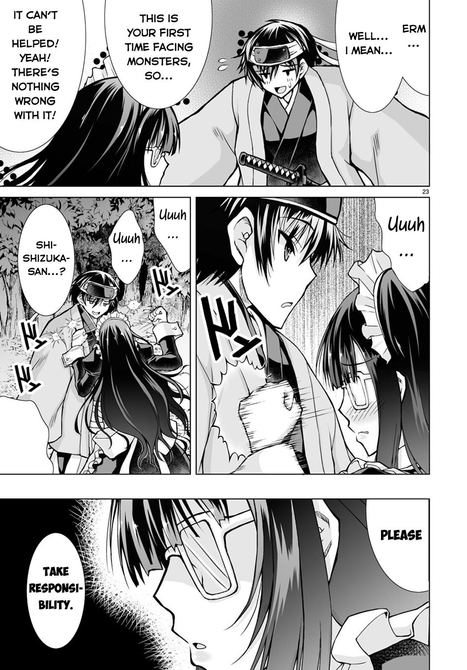 Isekai ni Shoukan Saretan Dakedo, Nandemo Kireteshimau Kennou o Teni Ireta node Easy Mode Deshita. Chapter 4 page 23 - 