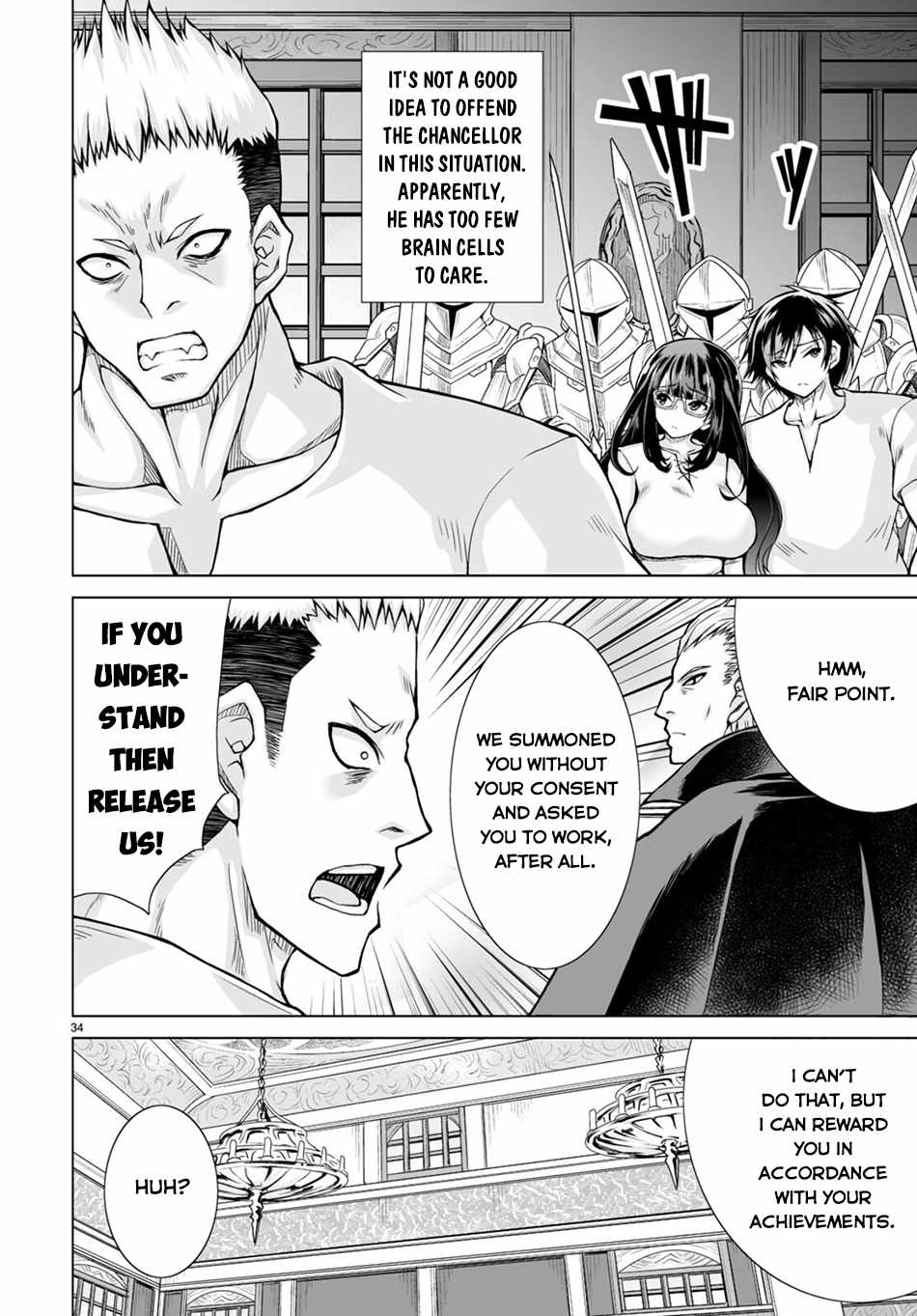 Isekai Ni Shoukan Saretan dakedo, Nandemo Kireteshimau Kennou wo Teni Ireta node Easy Mode Deshita Chapter 1 page 39 - 
