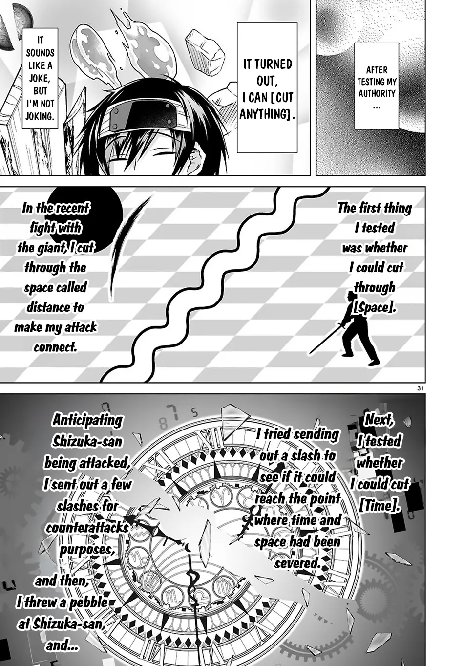 Isekai Ni Shoukan Saretan dakedo, Nandemo Kireteshimau Kennou wo Teni Ireta node Easy Mode Deshita Chapter 12 page 31 - 