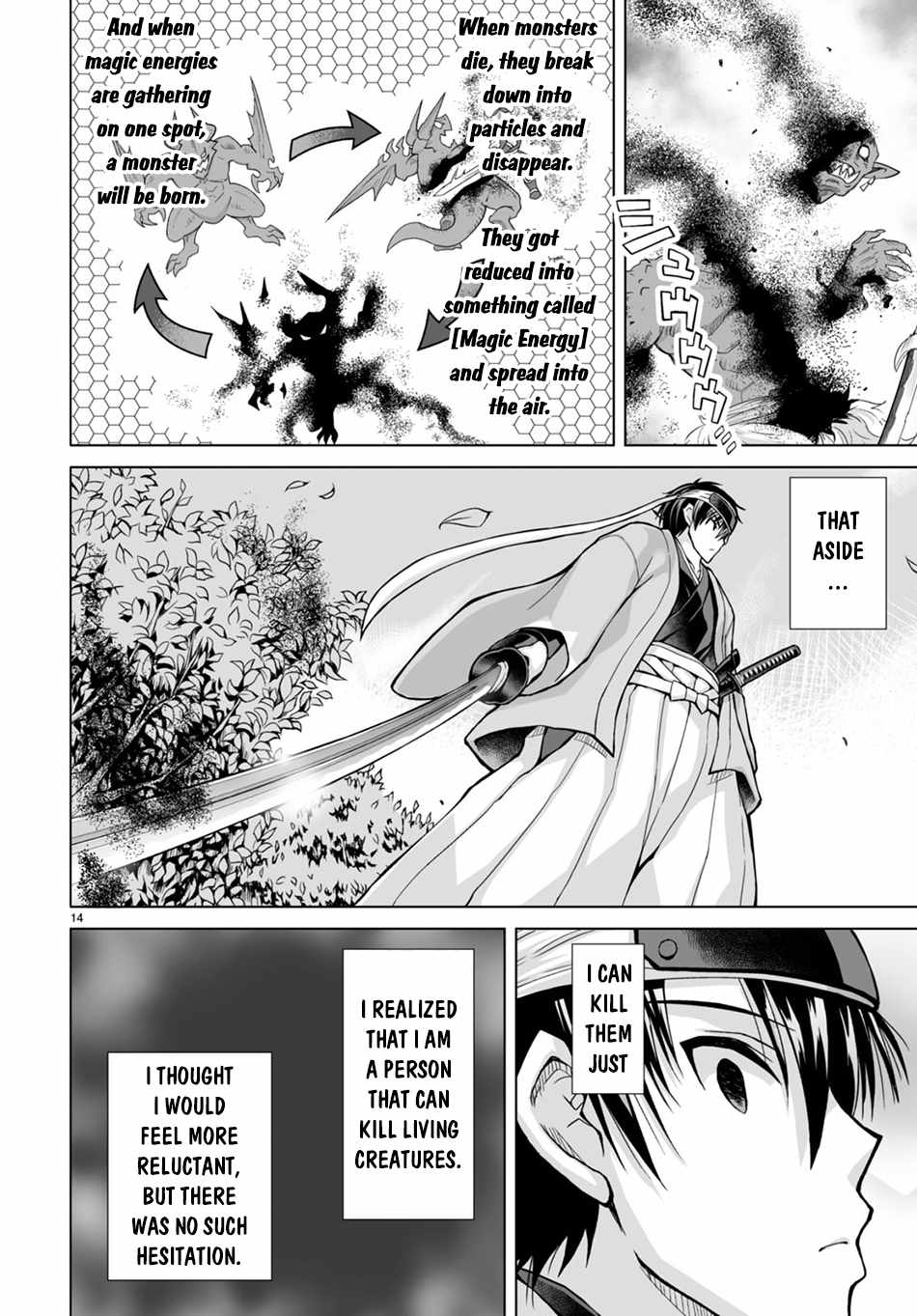 Isekai Ni Shoukan Saretan dakedo, Nandemo Kireteshimau Kennou wo Teni Ireta node Easy Mode Deshita Chapter 2 page 16 - 