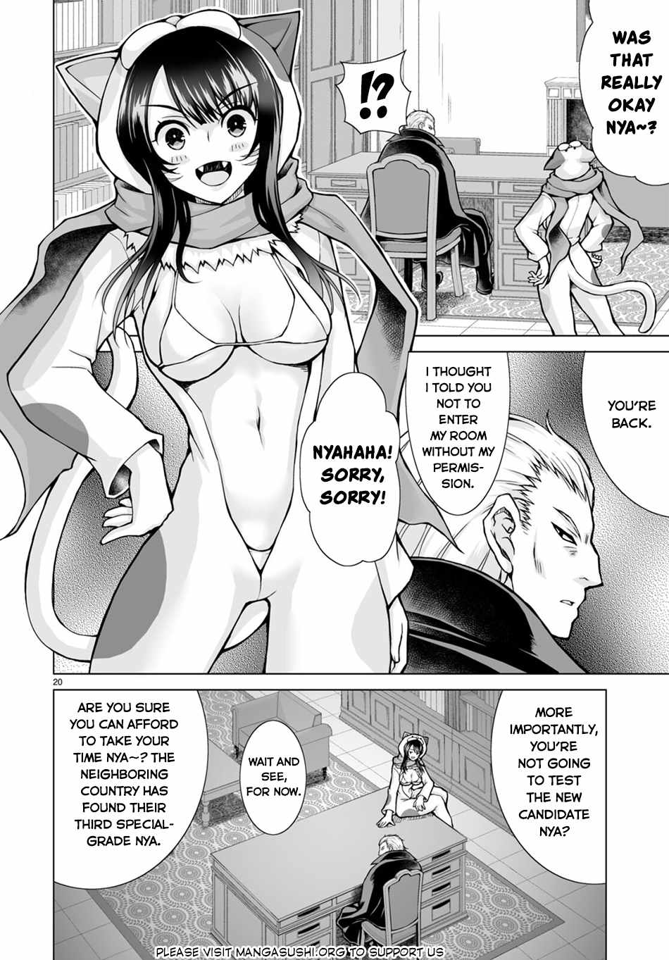 Isekai Ni Shoukan Saretan dakedo, Nandemo Kireteshimau Kennou wo Teni Ireta node Easy Mode Deshita Chapter 3 page 22 - 