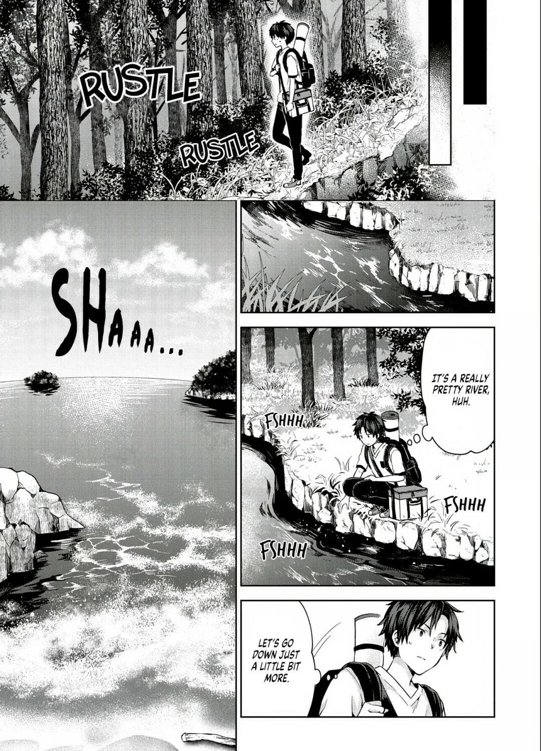 Isekai ni Teni Shitara Yama no Naka datta. Handou de Tsuyo Sayori mo Kaitekisa o Erabi Mashita Chapter 1 page 25 - 