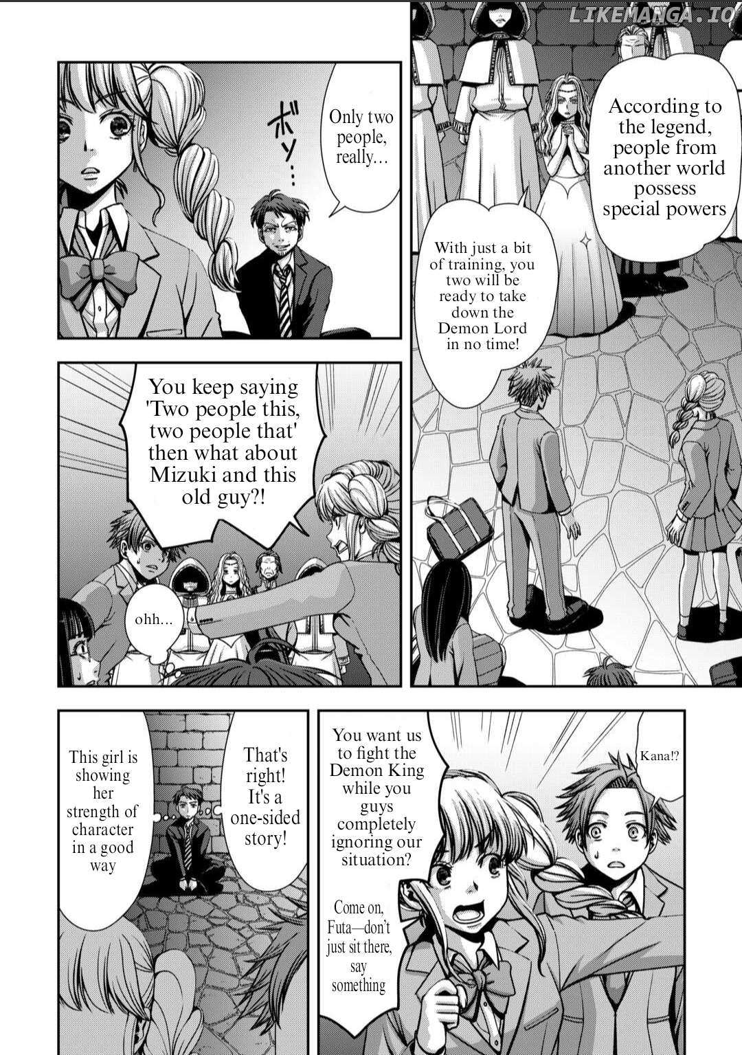 Isekai Nidome no Ossan, Dou Kangaete mo Koukousei Yuusha Yori Tsuyoi Chapter 1 page 12 - 