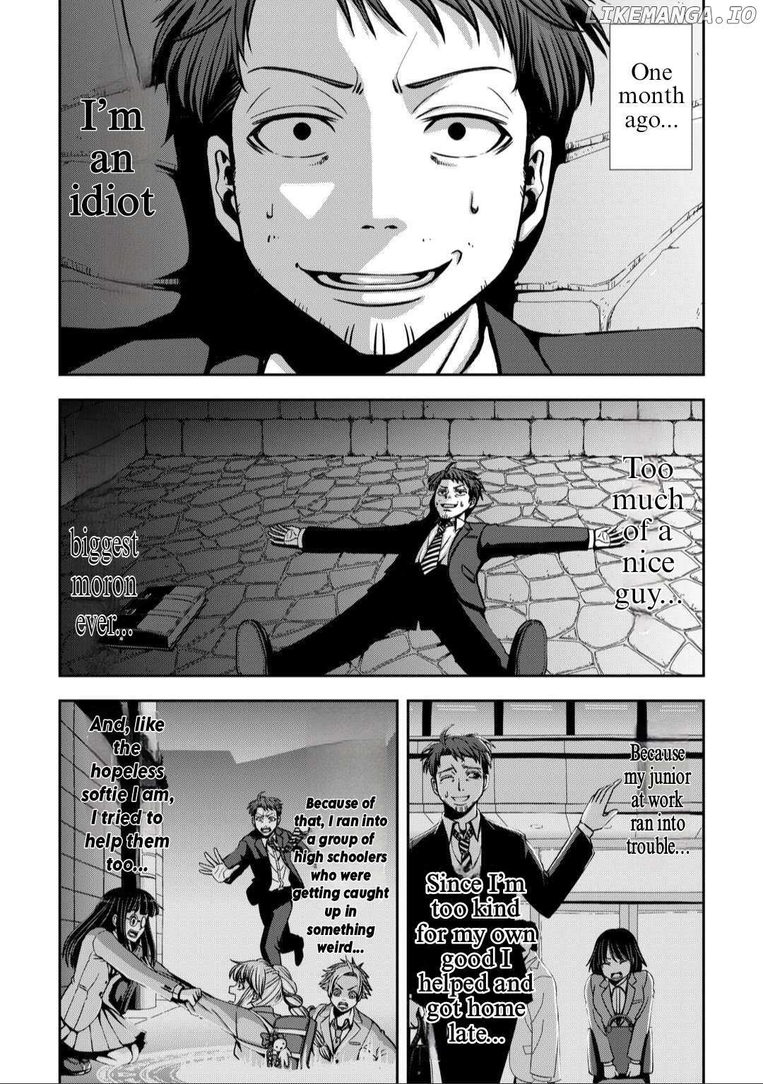 Isekai Nidome no Ossan, Dou Kangaete mo Koukousei Yuusha Yori Tsuyoi Chapter 1 page 8 - 