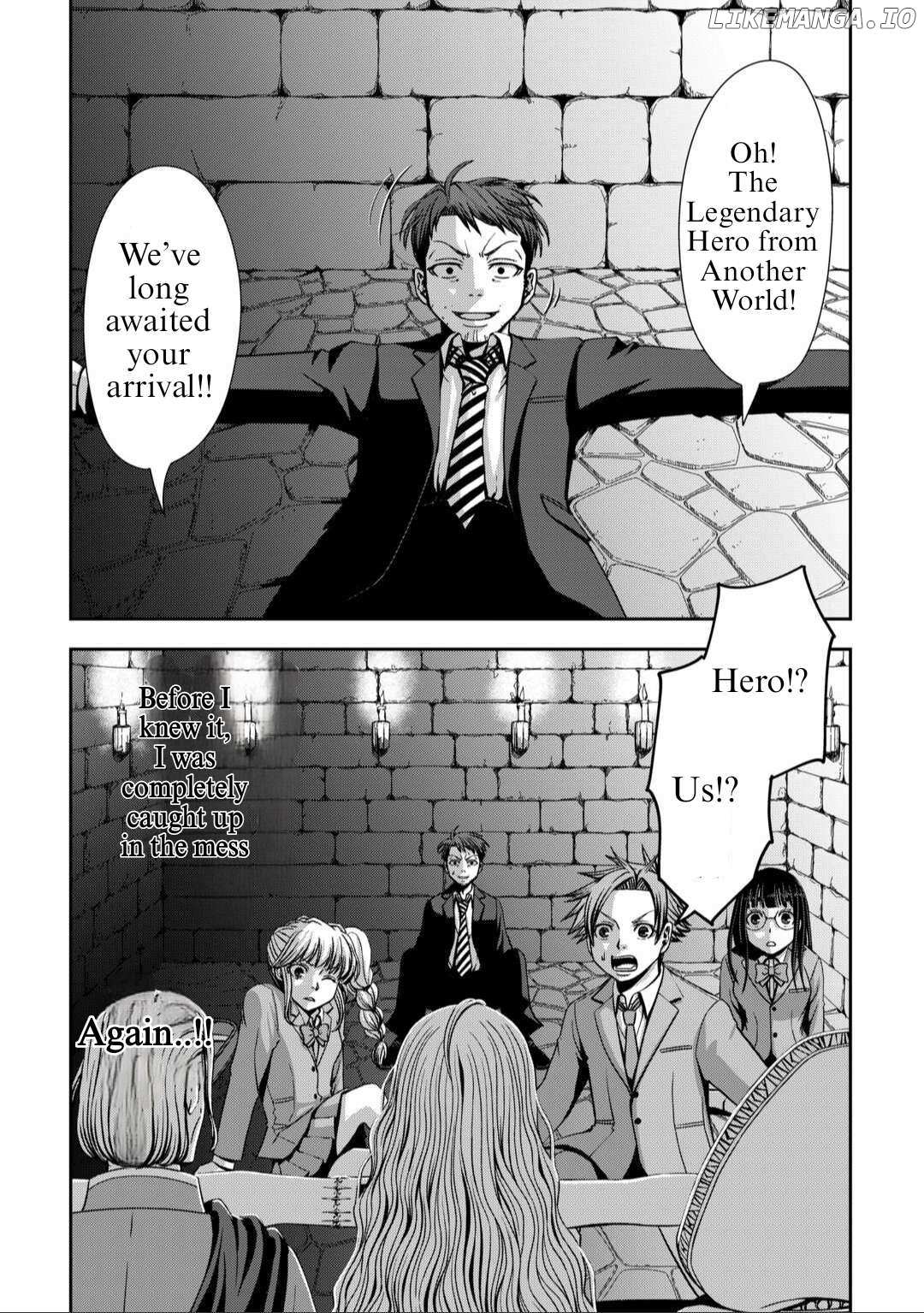 Isekai Nidome no Ossan, Dou Kangaete mo Koukousei Yuusha Yori Tsuyoi Chapter 1 page 9 - 