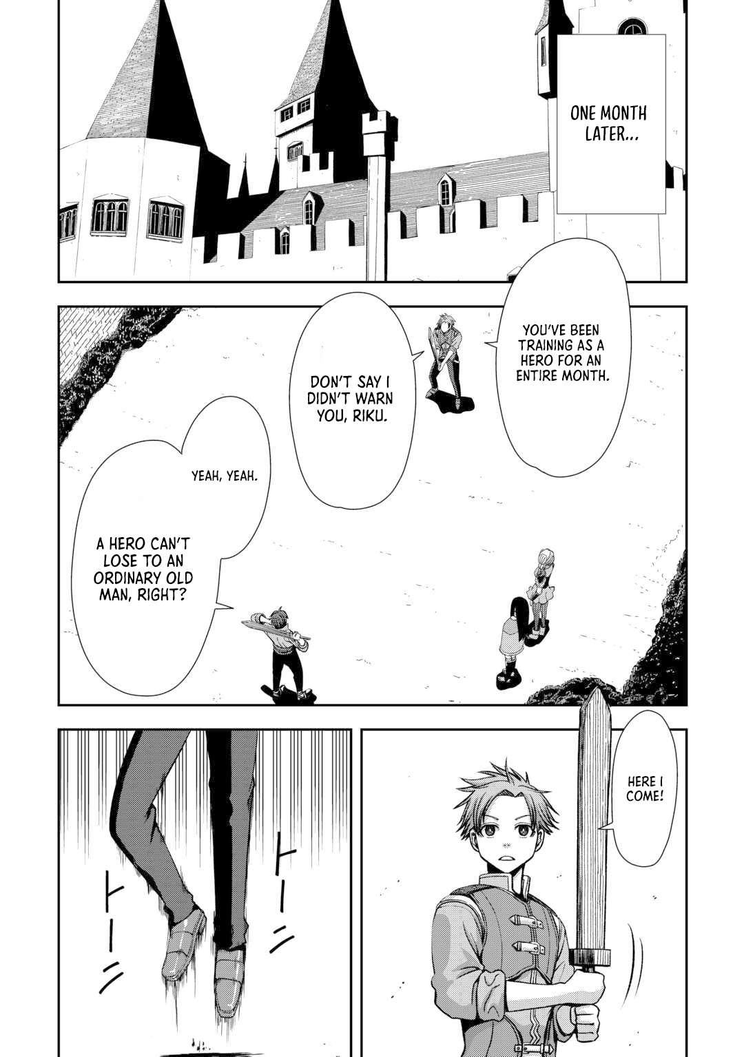 Isekai Nidome no Ossan, Dou Kangaete mo Koukousei Yuusha Yori Tsuyoi Chapter 3 page 13 - 