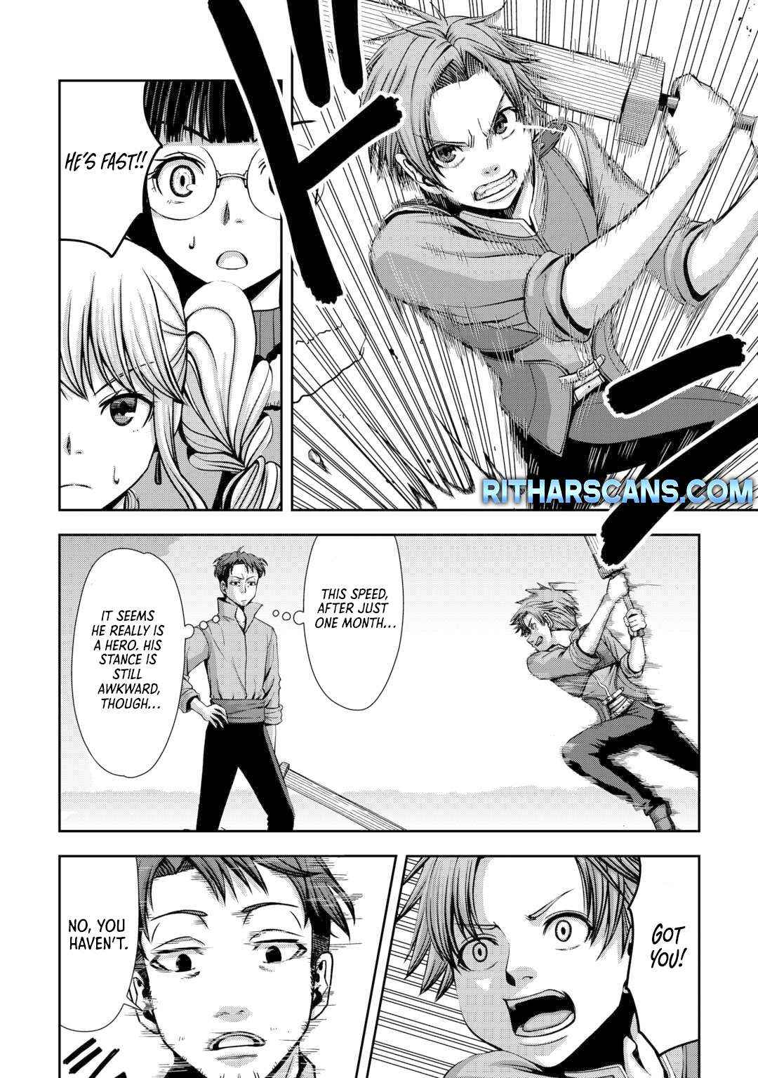 Isekai Nidome no Ossan, Dou Kangaete mo Koukousei Yuusha Yori Tsuyoi Chapter 3 page 14 - 