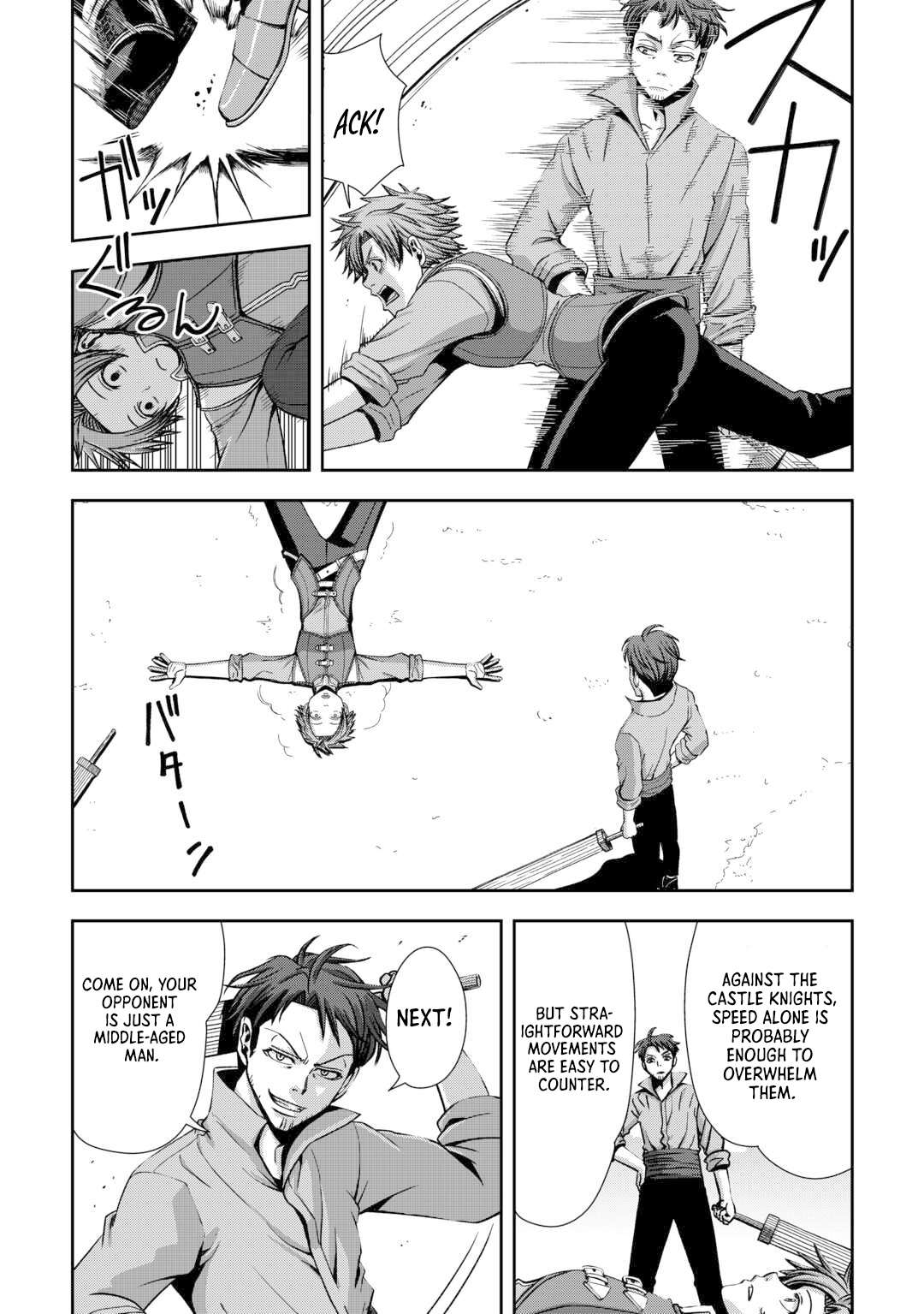 Isekai Nidome no Ossan, Dou Kangaete mo Koukousei Yuusha Yori Tsuyoi Chapter 3 page 15 - 
