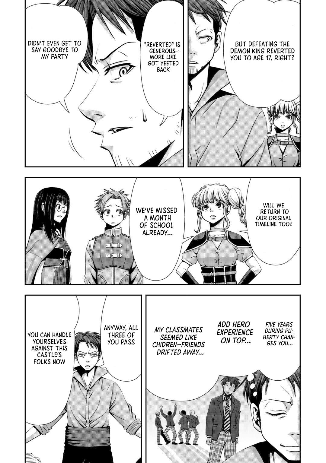 Isekai Nidome no Ossan, Dou Kangaete mo Koukousei Yuusha Yori Tsuyoi Chapter 3 page 28 - 