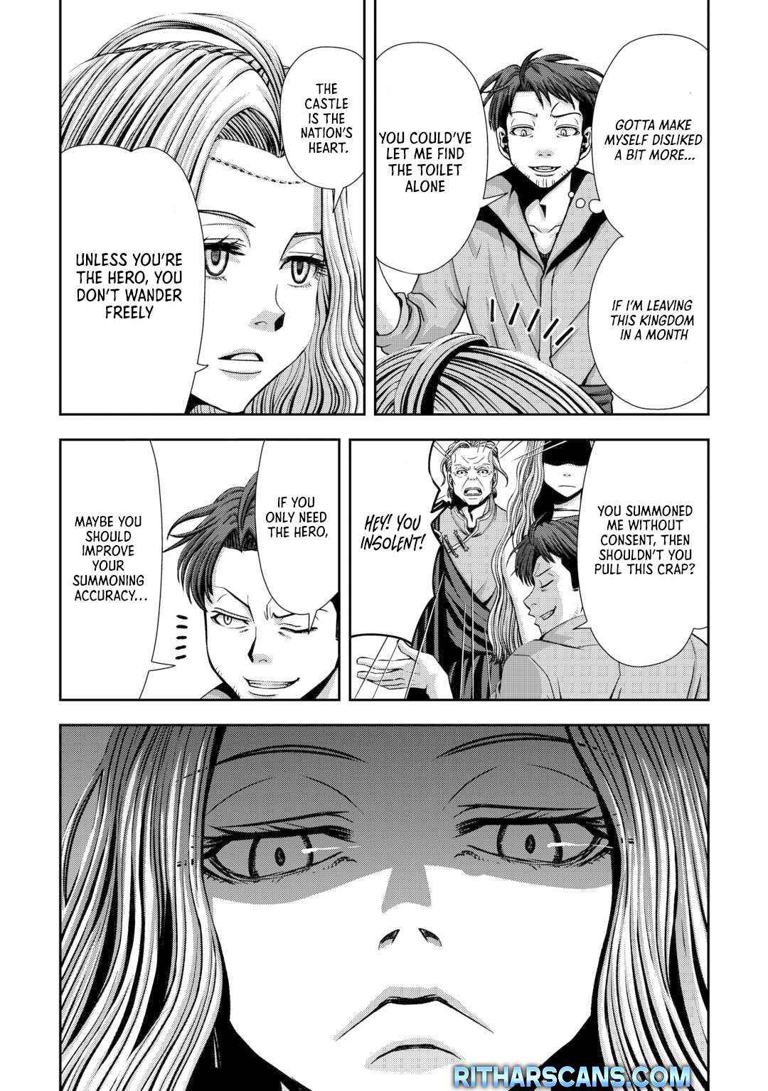 Isekai Nidome no Ossan, Dou Kangaete mo Koukousei Yuusha Yori Tsuyoi Chapter 3 page 7 - 