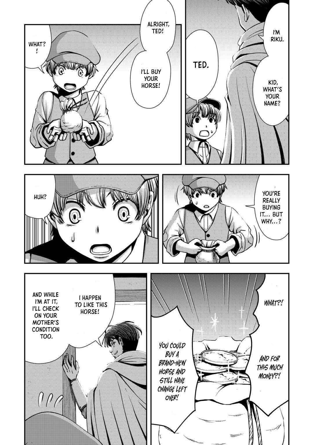 Isekai Nidome no Ossan, Dou Kangaete mo Koukousei Yuusha Yori Tsuyoi Chapter 5 page 13 - 