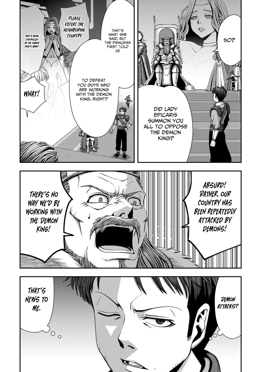 Isekai Nidome no Ossan, Dou Kangaete mo Koukousei Yuusha Yori Tsuyoi Chapter 8 page 10 - 
