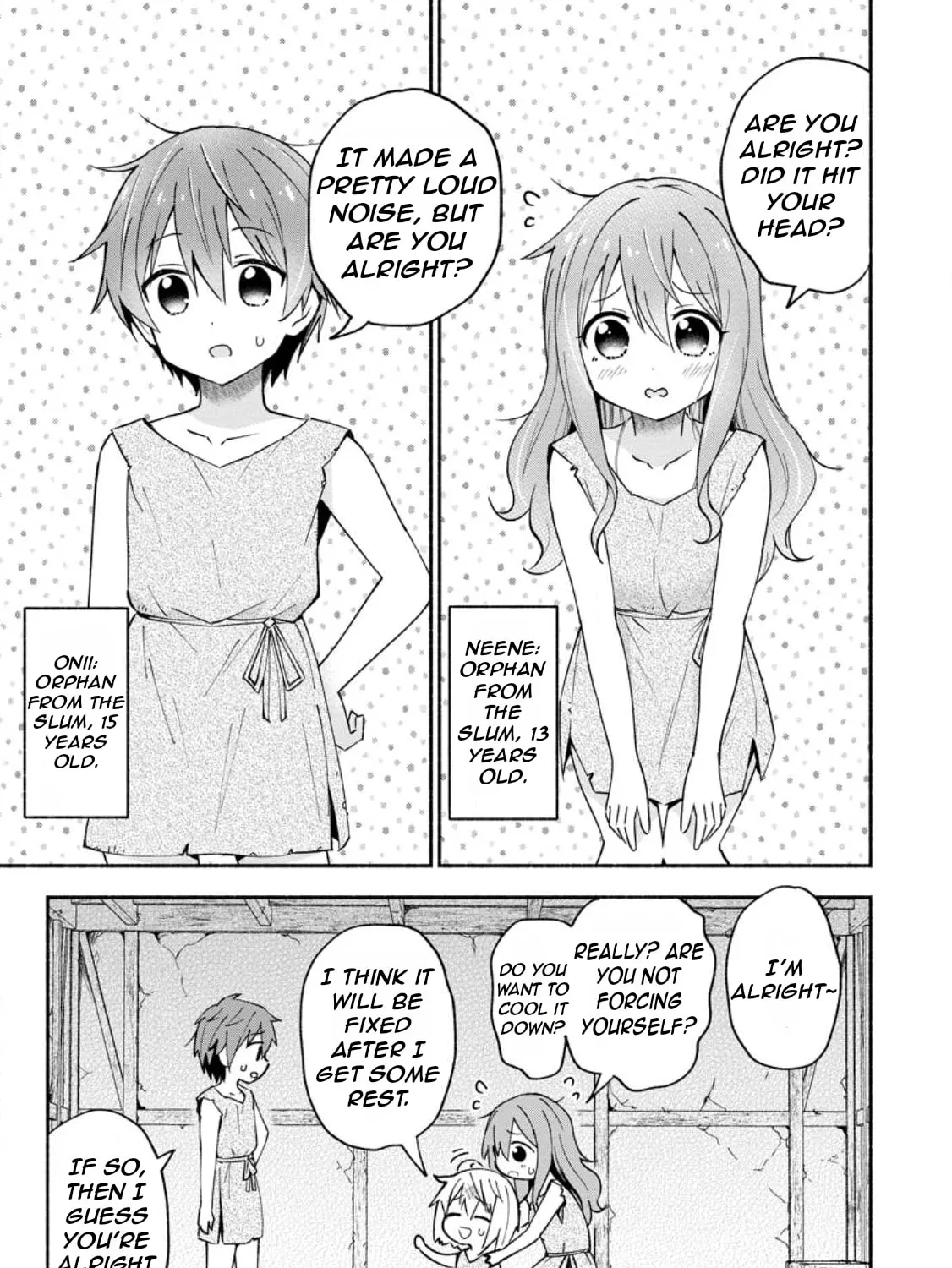 Isekai no Ochibi-chan wa Kyou mo Nani ka wo Tsukuri Dasu: Skill “Souzou Souzou” de Mezase Nariagari! Chapter 1 page 14 - 