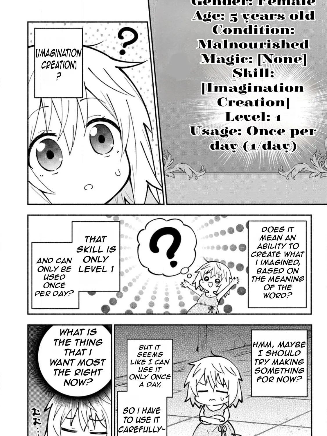 Isekai no Ochibi-chan wa Kyou mo Nani ka wo Tsukuri Dasu: Skill “Souzou Souzou” de Mezase Nariagari! Chapter 1 page 24 - 