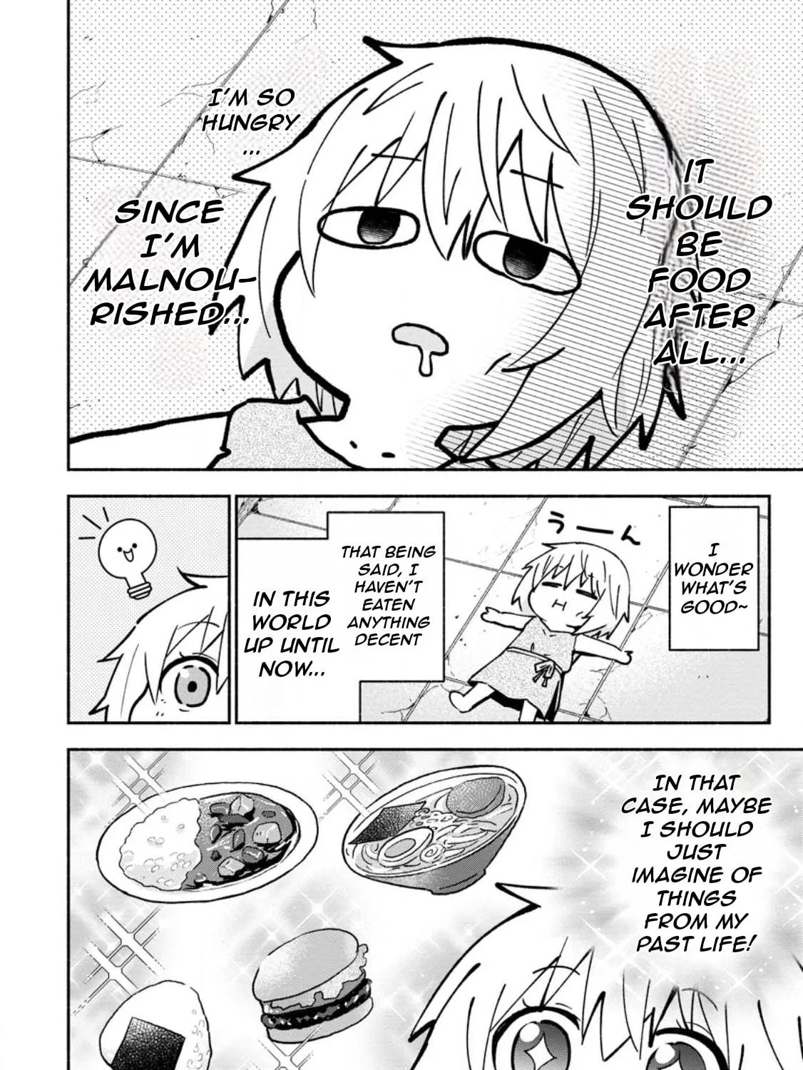 Isekai no Ochibi-chan wa Kyou mo Nani ka wo Tsukuri Dasu: Skill “Souzou Souzou” de Mezase Nariagari! Chapter 1 page 28 - 