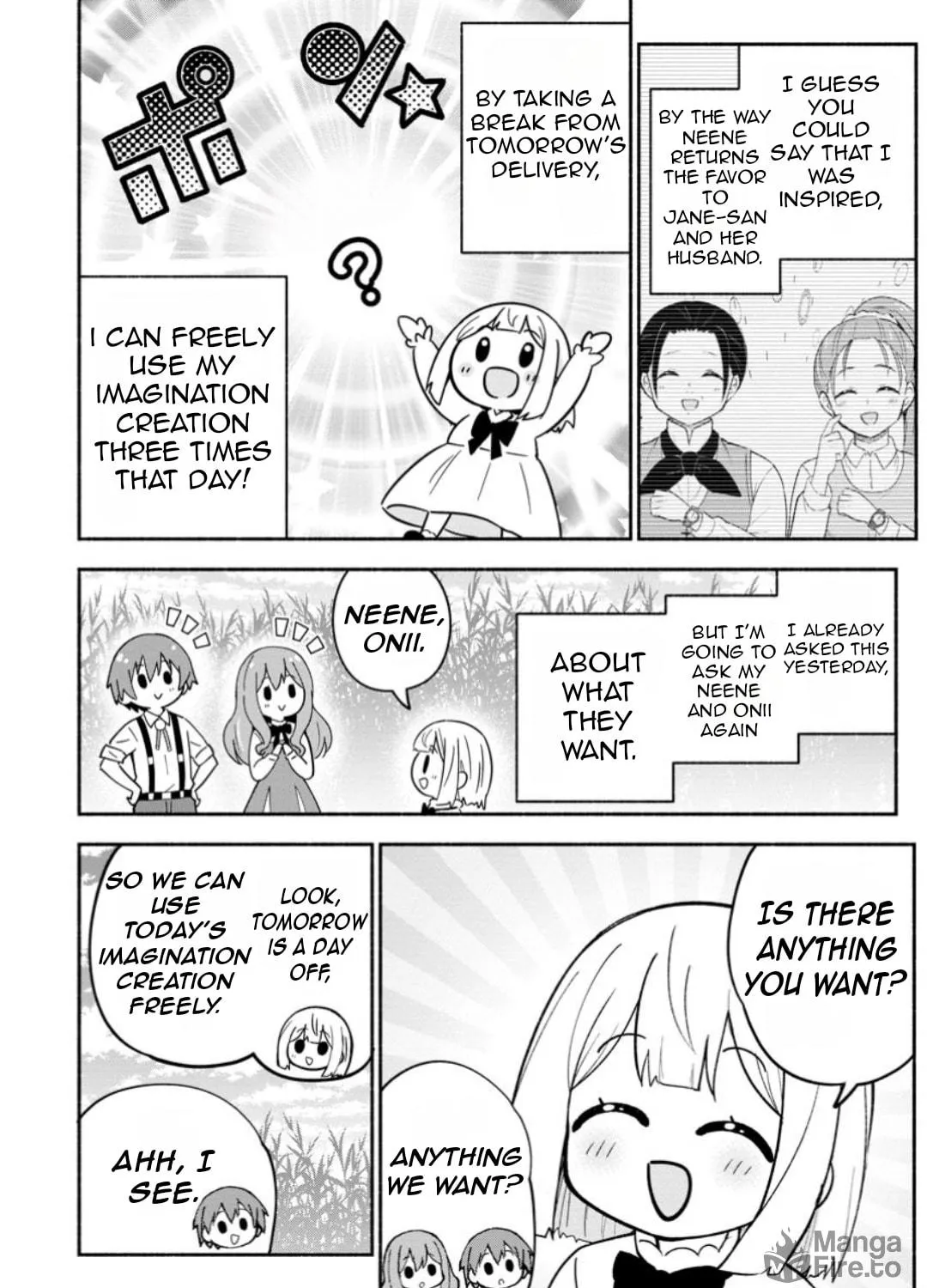 Isekai no Ochibi-chan wa Kyou mo Nani ka wo Tsukuri Dasu: Skill “Souzou Souzou” de Mezase Nariagari! Chapter 10 page 17 - 