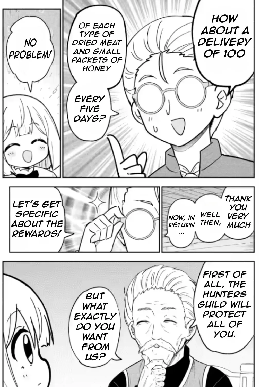 Isekai no Ochibi-chan wa Kyou mo Nani ka wo Tsukuri Dasu: Skill “Souzou Souzou” de Mezase Nariagari! Chapter 11 page 61 - 