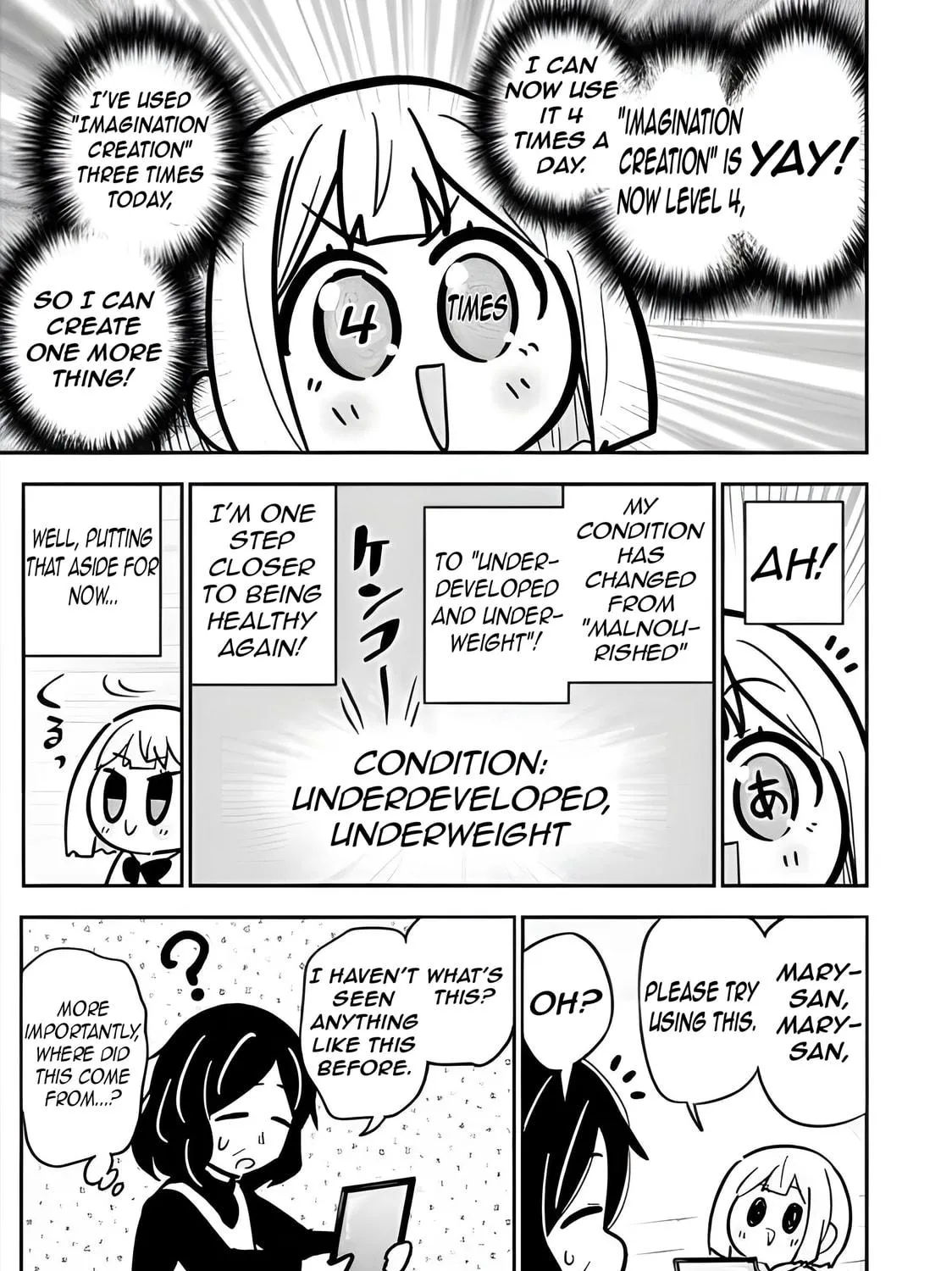 Isekai no Ochibi-chan wa Kyou mo Nani ka wo Tsukuri Dasu: Skill “Souzou Souzou” de Mezase Nariagari! Chapter 13 page 59 - 