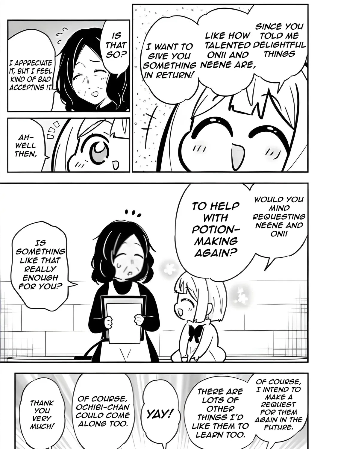 Isekai no Ochibi-chan wa Kyou mo Nani ka wo Tsukuri Dasu: Skill “Souzou Souzou” de Mezase Nariagari! Chapter 13 page 63 - 