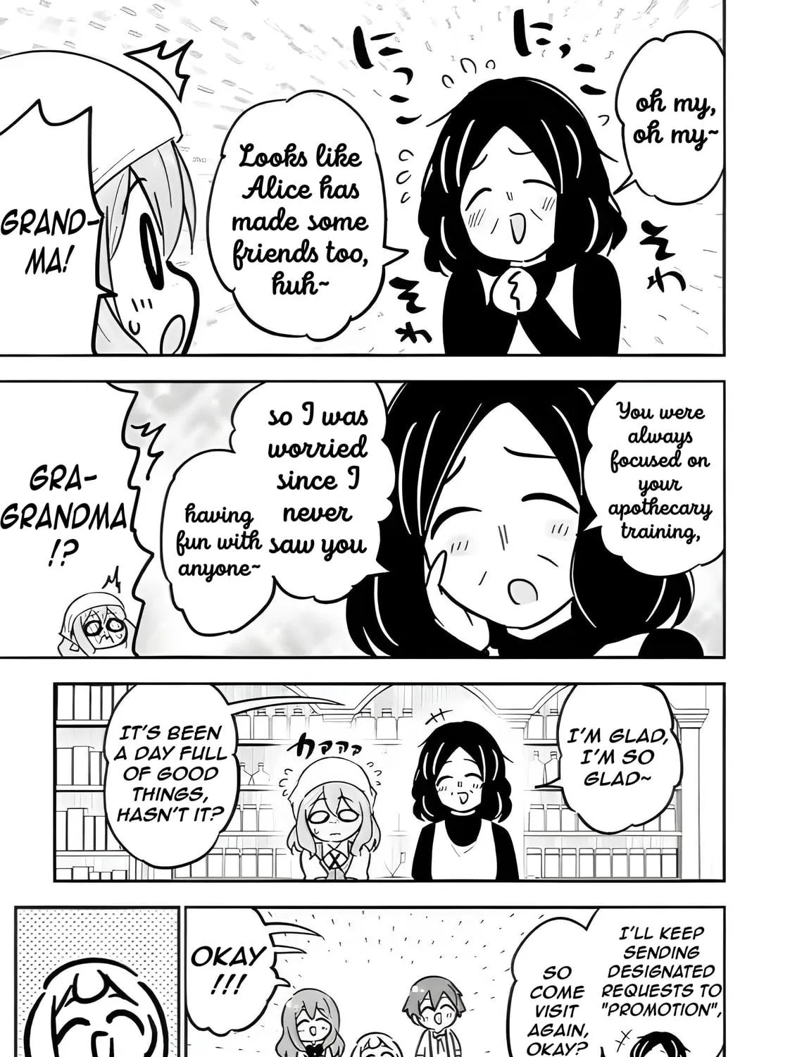 Isekai no Ochibi-chan wa Kyou mo Nani ka wo Tsukuri Dasu: Skill “Souzou Souzou” de Mezase Nariagari! Chapter 14 page 59 - 