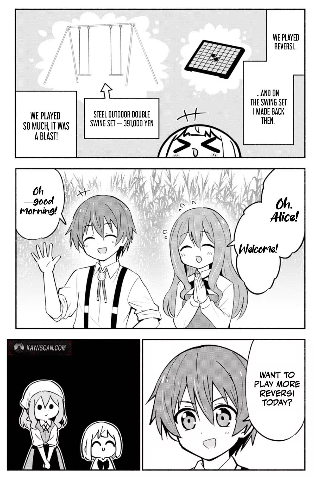 Isekai no Ochibi-chan wa Kyou mo Nani ka wo Tsukuri Dasu: Skill “Souzou Souzou” de Mezase Nariagari! Chapter 17.1 page 3 - 