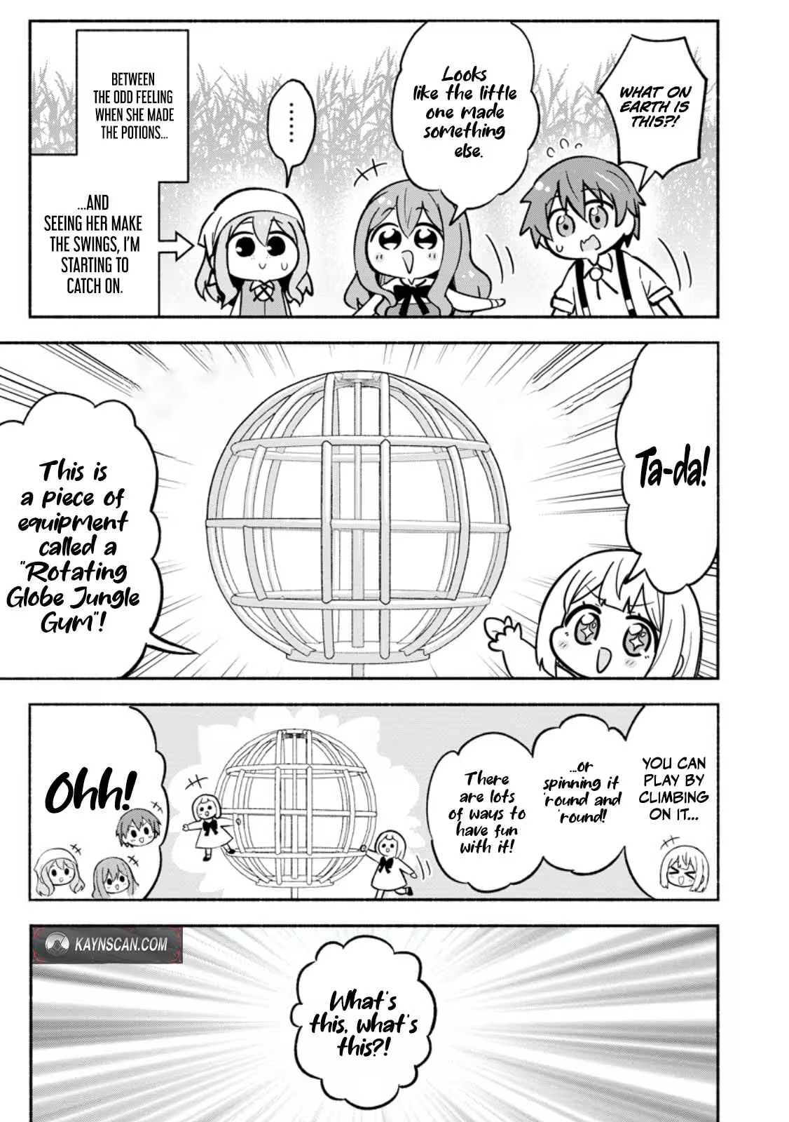 Isekai no Ochibi-chan wa Kyou mo Nani ka wo Tsukuri Dasu: Skill “Souzou Souzou” de Mezase Nariagari! Chapter 17.1 page 7 - 