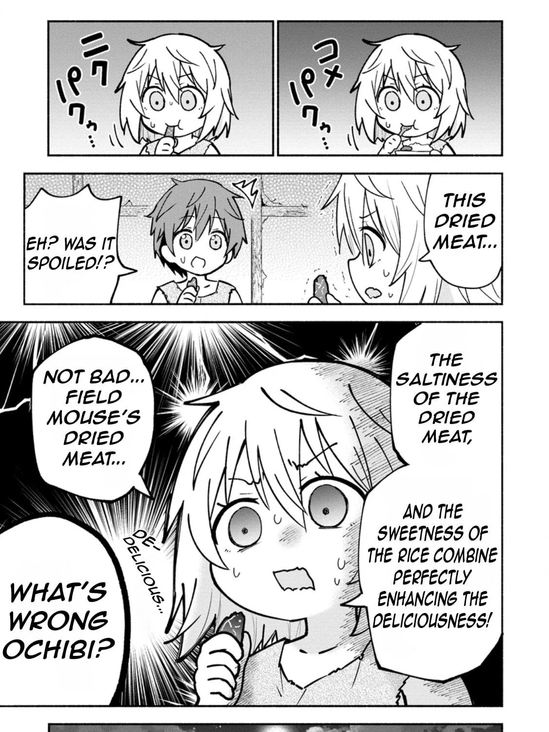 Isekai no Ochibi-chan wa Kyou mo Nani ka wo Tsukuri Dasu: Skill “Souzou Souzou” de Mezase Nariagari! Chapter 2 page 38 - 