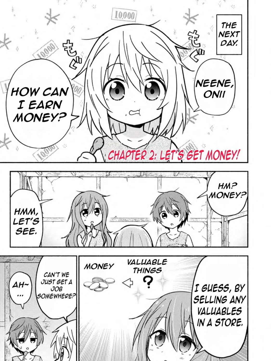 Isekai no Ochibi-chan wa Kyou mo Nani ka wo Tsukuri Dasu: Skill “Souzou Souzou” de Mezase Nariagari! Chapter 2 page 6 - 
