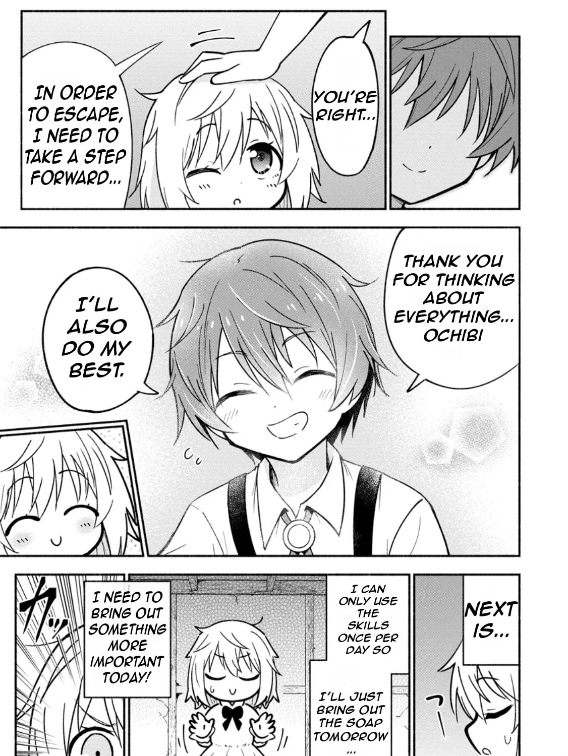 Isekai no Ochibi-chan wa Kyou mo Nani ka wo Tsukuri Dasu: Skill “Souzou Souzou” de Mezase Nariagari! Chapter 2 page 54 - 