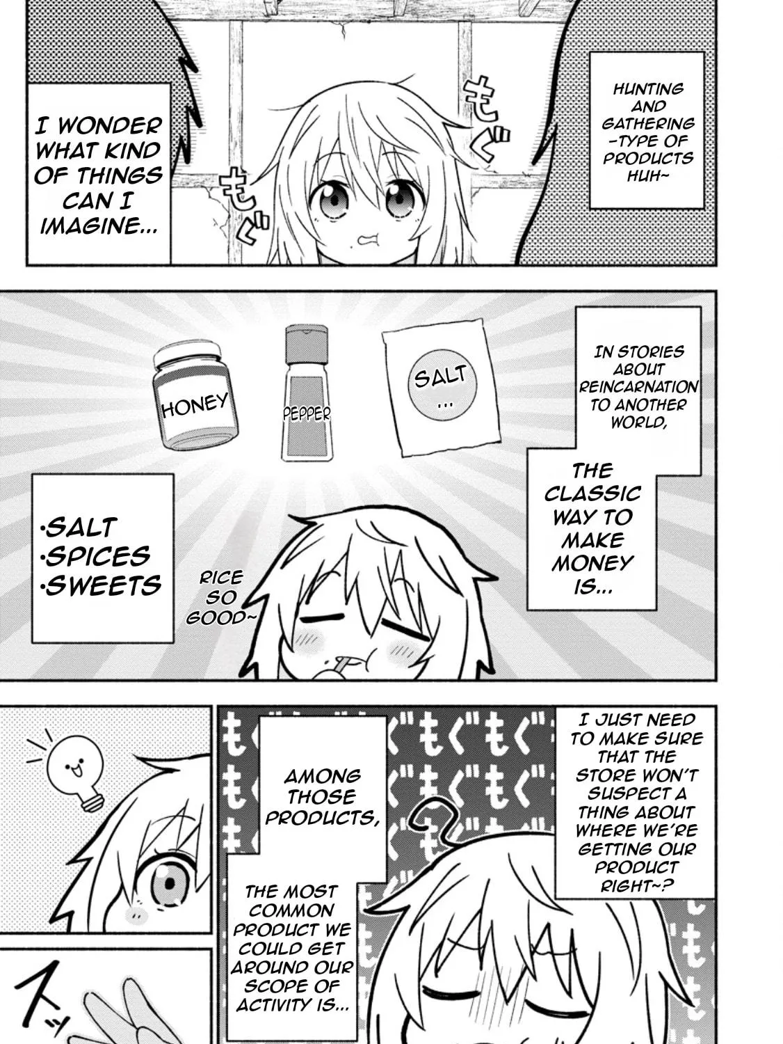 Isekai no Ochibi-chan wa Kyou mo Nani ka wo Tsukuri Dasu: Skill “Souzou Souzou” de Mezase Nariagari! Chapter 2 page 10 - 
