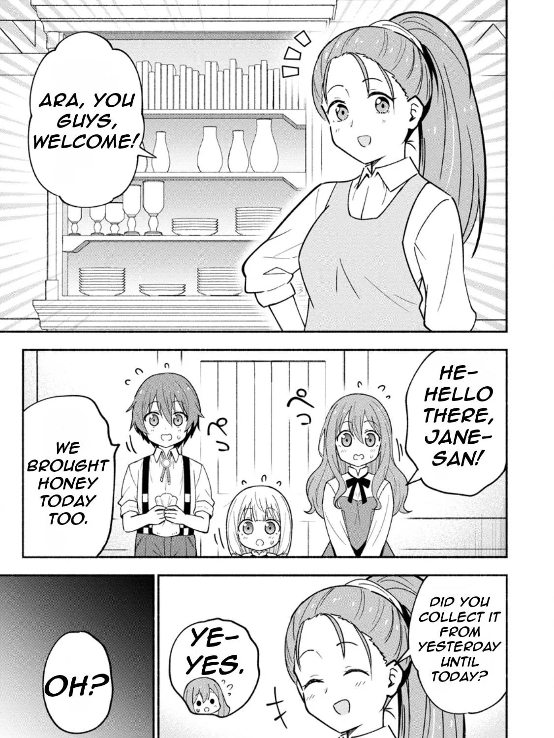 Isekai no Ochibi-chan wa Kyou mo Nani ka wo Tsukuri Dasu: Skill “Souzou Souzou” de Mezase Nariagari! Chapter 3 page 22 - 