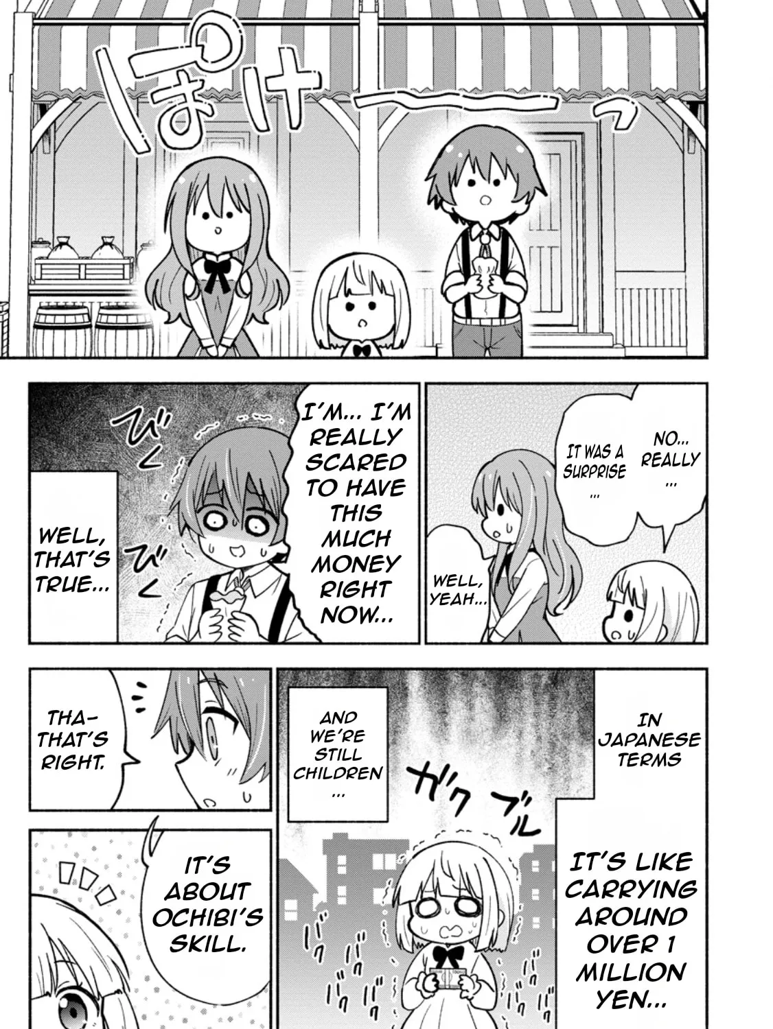 Isekai no Ochibi-chan wa Kyou mo Nani ka wo Tsukuri Dasu: Skill “Souzou Souzou” de Mezase Nariagari! Chapter 3 page 54 - 