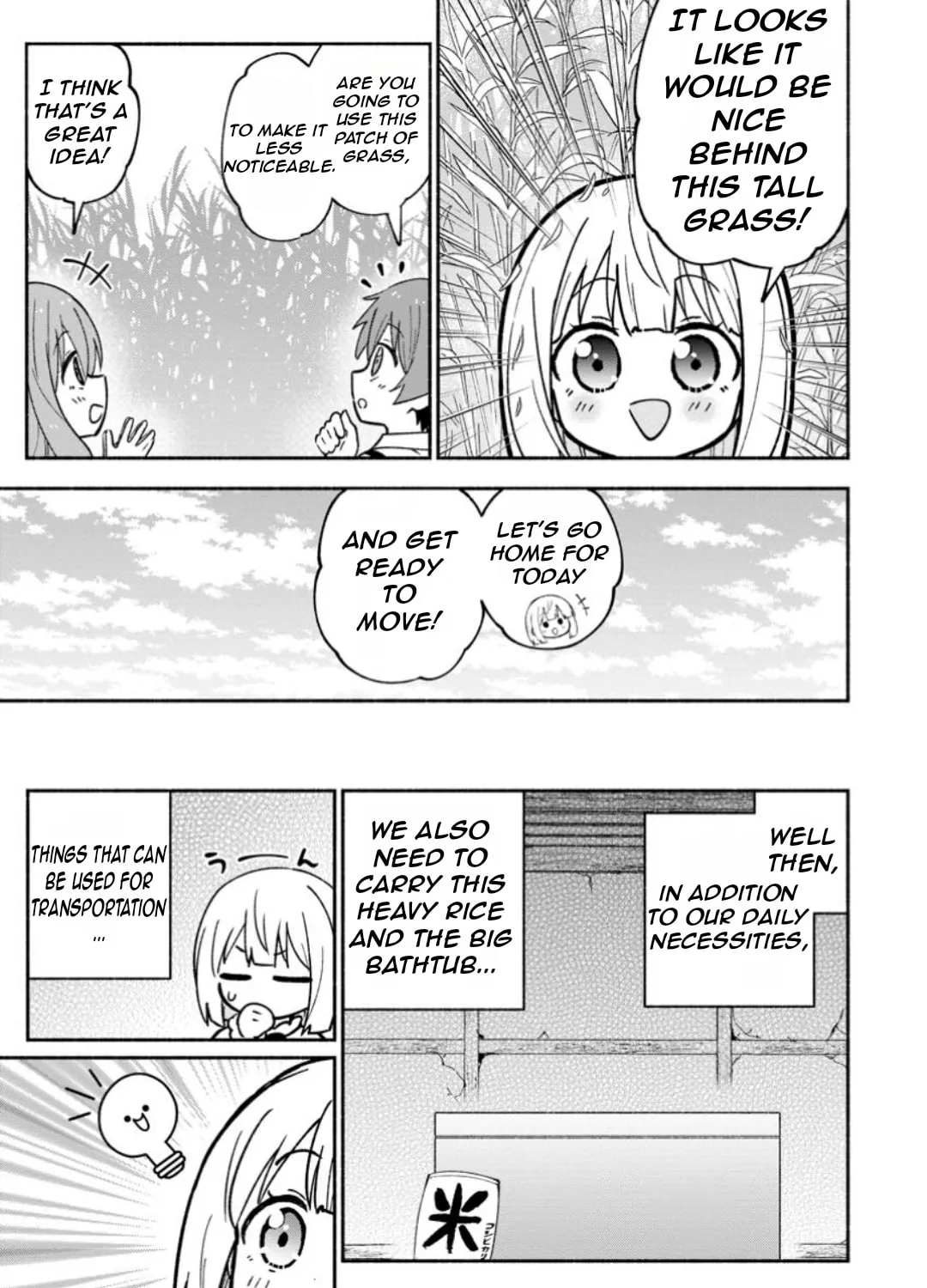 Isekai no Ochibi-chan wa Kyou mo Nani ka wo Tsukuri Dasu: Skill “Souzou Souzou” de Mezase Nariagari! Chapter 4 page 50 - 