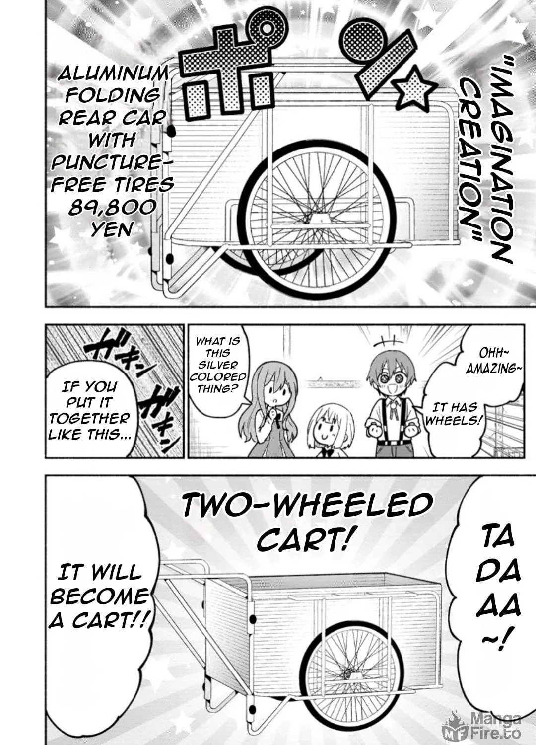 Isekai no Ochibi-chan wa Kyou mo Nani ka wo Tsukuri Dasu: Skill “Souzou Souzou” de Mezase Nariagari! Chapter 4 page 52 - 