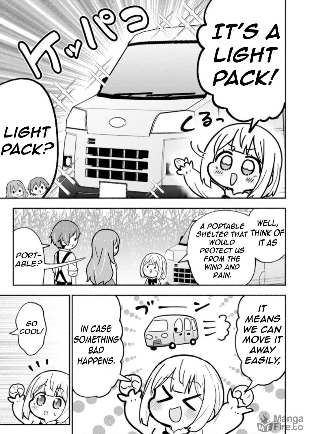 Isekai no Ochibi-chan wa Kyou mo Nani ka wo Tsukuri Dasu: Skill “Souzou Souzou” de Mezase Nariagari! Chapter 5 page 17 - 