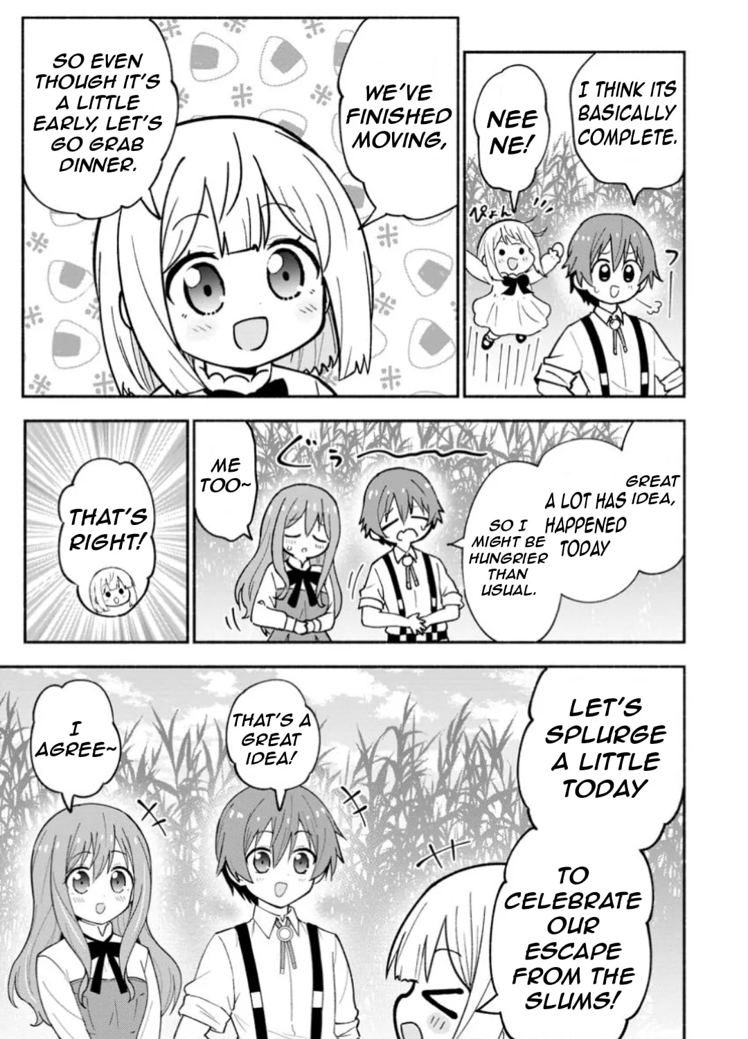 Isekai no Ochibi-chan wa Kyou mo Nani ka wo Tsukuri Dasu: Skill “Souzou Souzou” de Mezase Nariagari! Chapter 5 page 25 - 