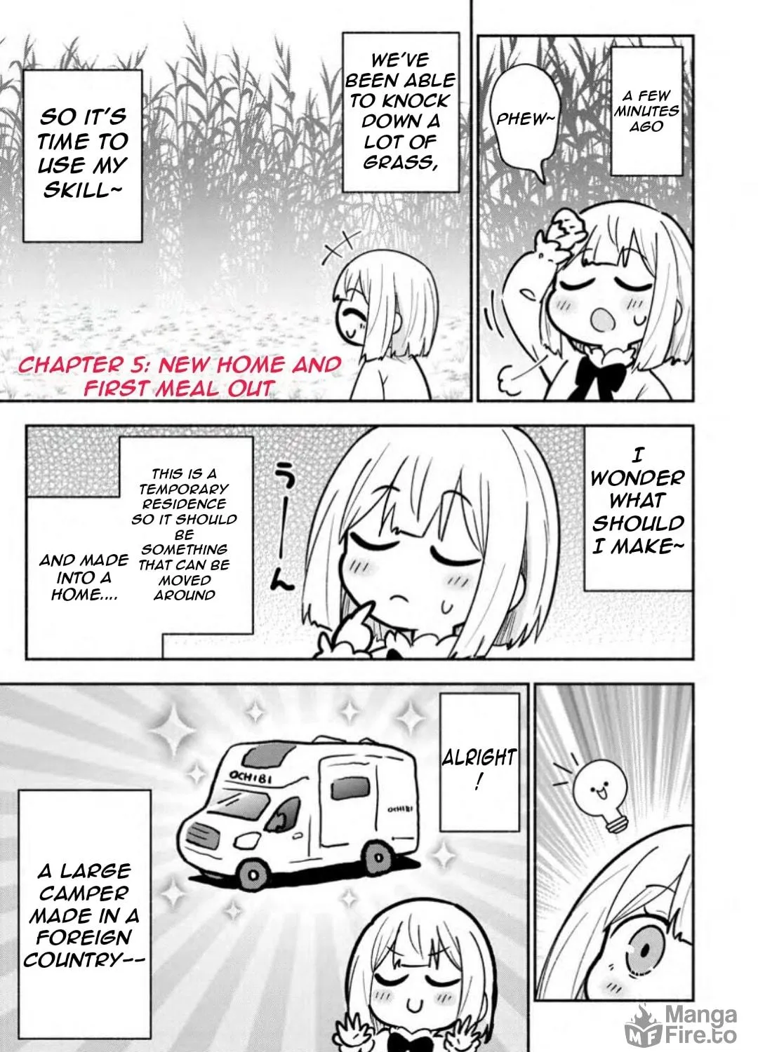 Isekai no Ochibi-chan wa Kyou mo Nani ka wo Tsukuri Dasu: Skill “Souzou Souzou” de Mezase Nariagari! Chapter 5 page 5 - 