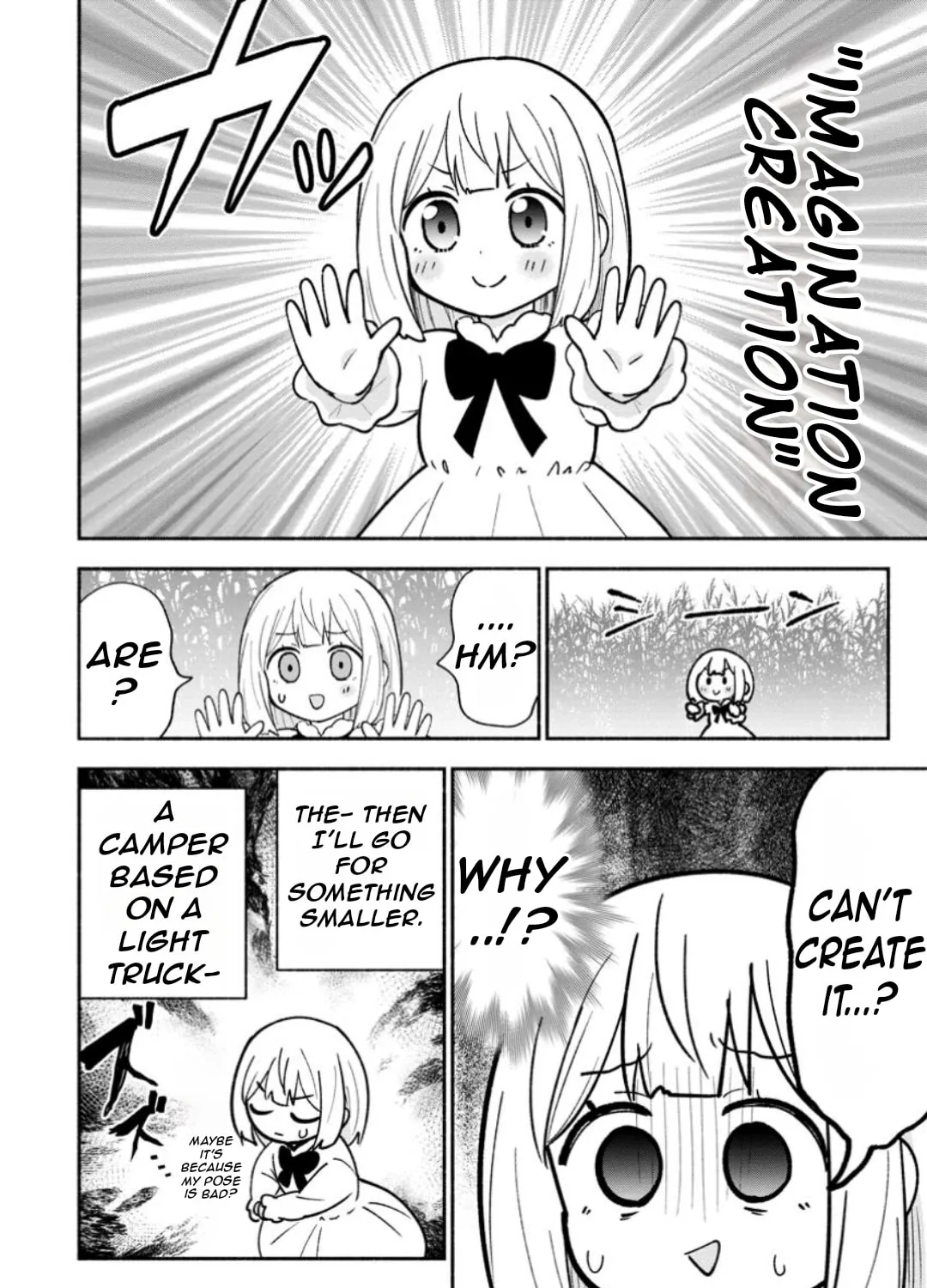 Isekai no Ochibi-chan wa Kyou mo Nani ka wo Tsukuri Dasu: Skill “Souzou Souzou” de Mezase Nariagari! Chapter 5 page 7 - 