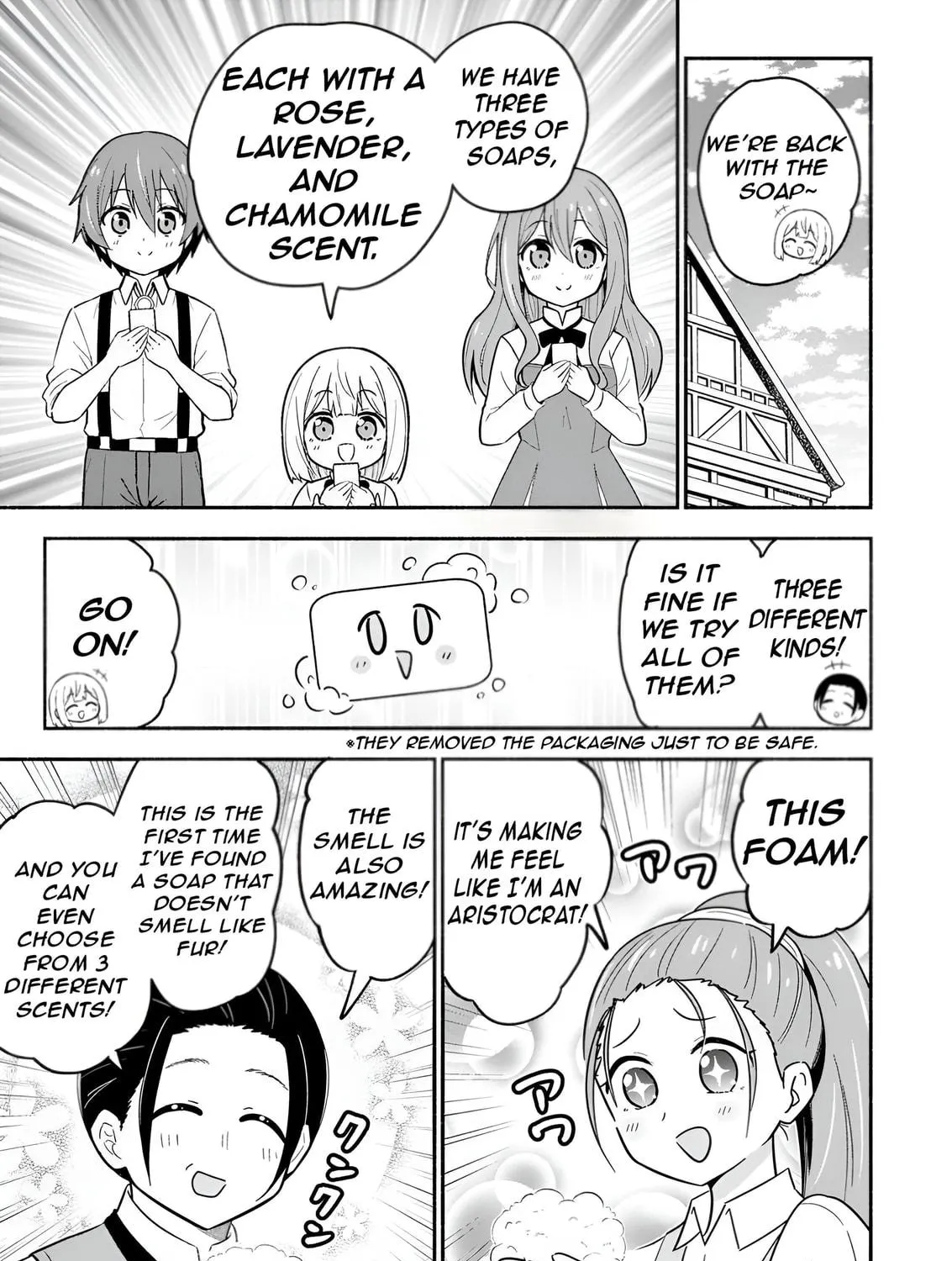 Isekai no Ochibi-chan wa Kyou mo Nani ka wo Tsukuri Dasu: Skill “Souzou Souzou” de Mezase Nariagari! Chapter 6 page 49 - 