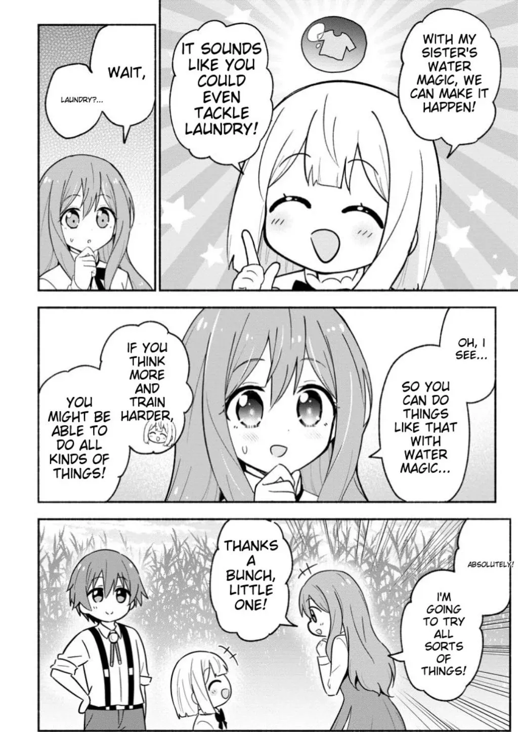 Isekai no Ochibi-chan wa Kyou mo Nani ka wo Tsukuri Dasu: Skill “Souzou Souzou” de Mezase Nariagari! Chapter 7 page 29 - 