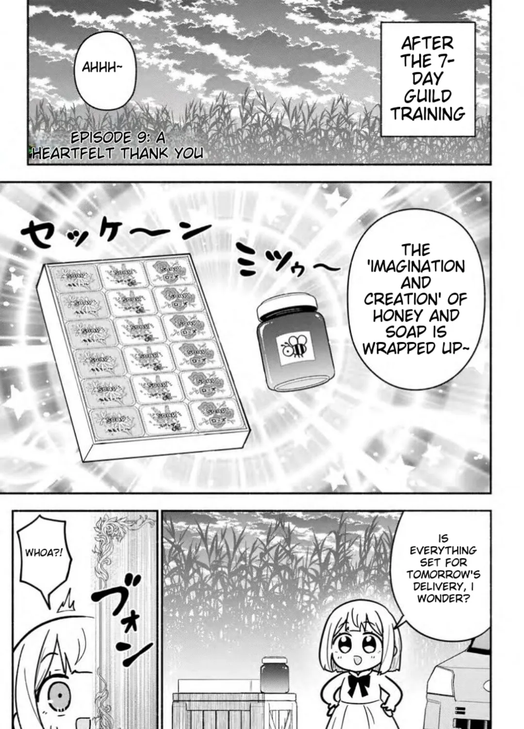 Isekai no Ochibi-chan wa Kyou mo Nani ka wo Tsukuri Dasu: Skill “Souzou Souzou” de Mezase Nariagari! Chapter 9 page 1 - 