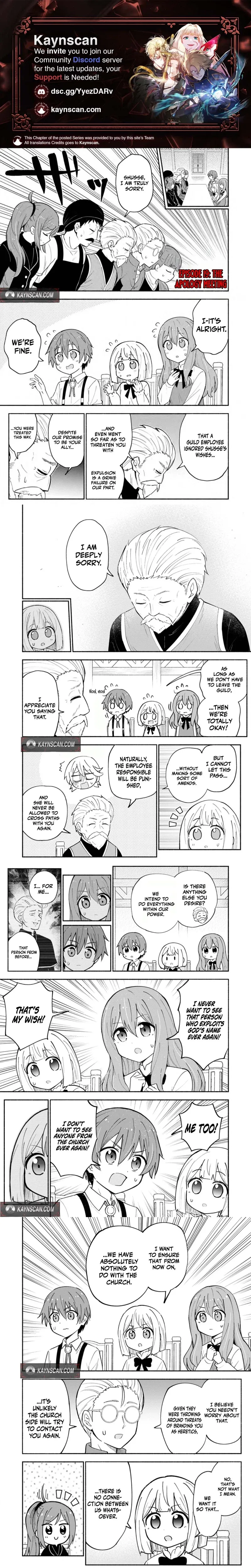 Isekai No Ochibi-chan wa Kyou mo Nanika wo Tsukuri Dasu Chapter 19.1 page 1 - 