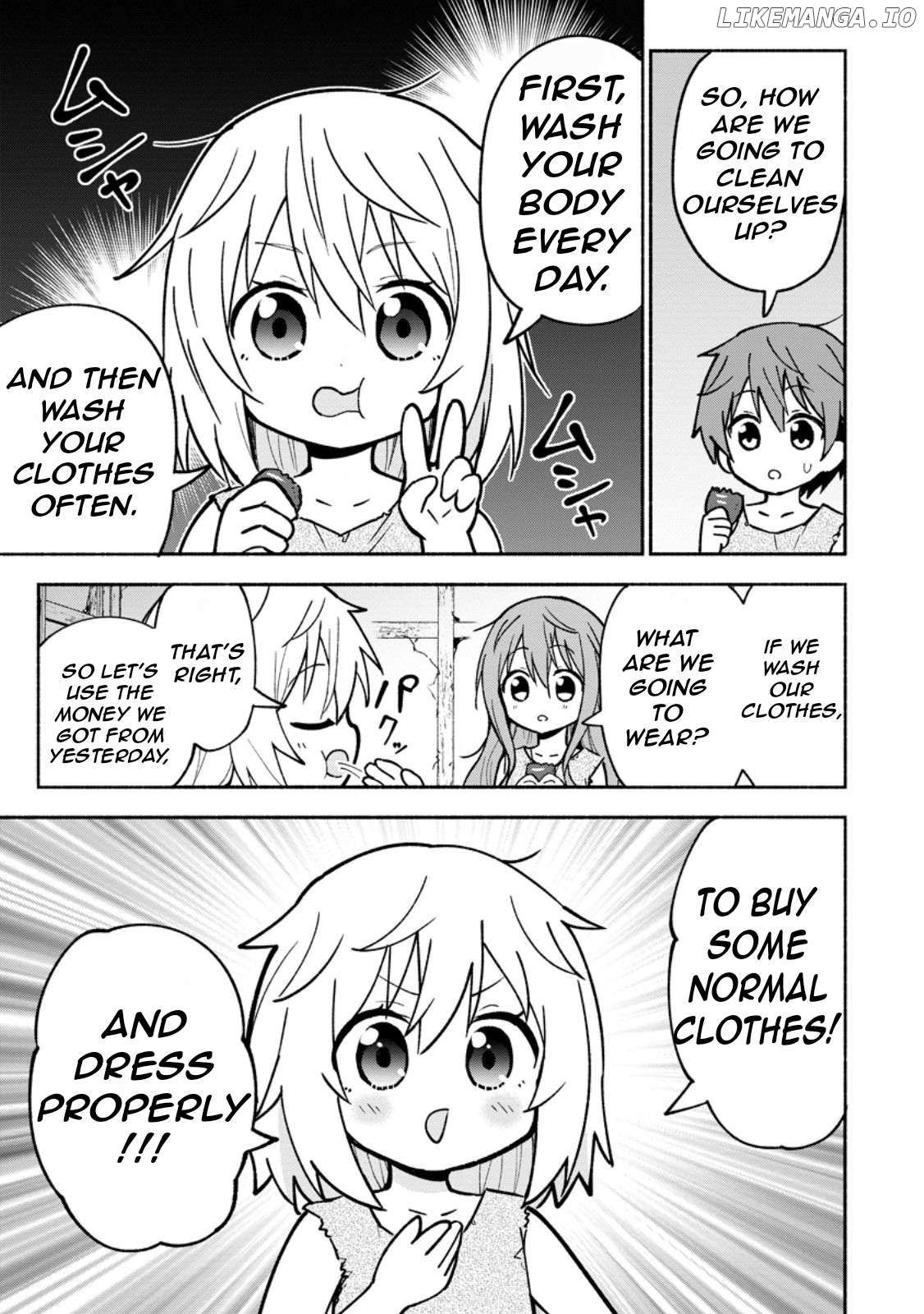 Isekai No Ochibi-chan wa Kyou mo Nanika wo Tsukuri Dasu Chapter 2 page 24 - 